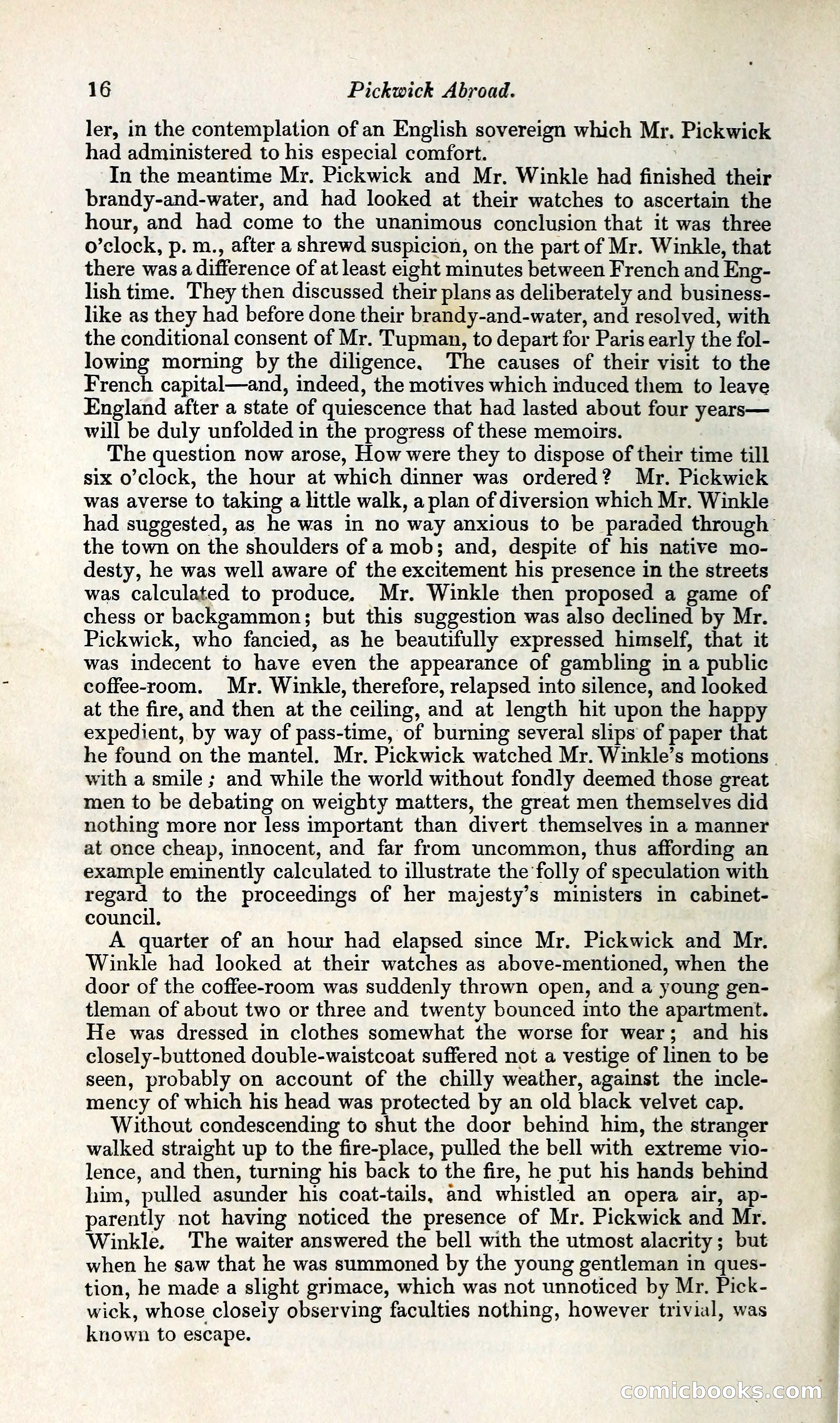 Pickwick Abroad: or, The Tour in France — page 43 of 392