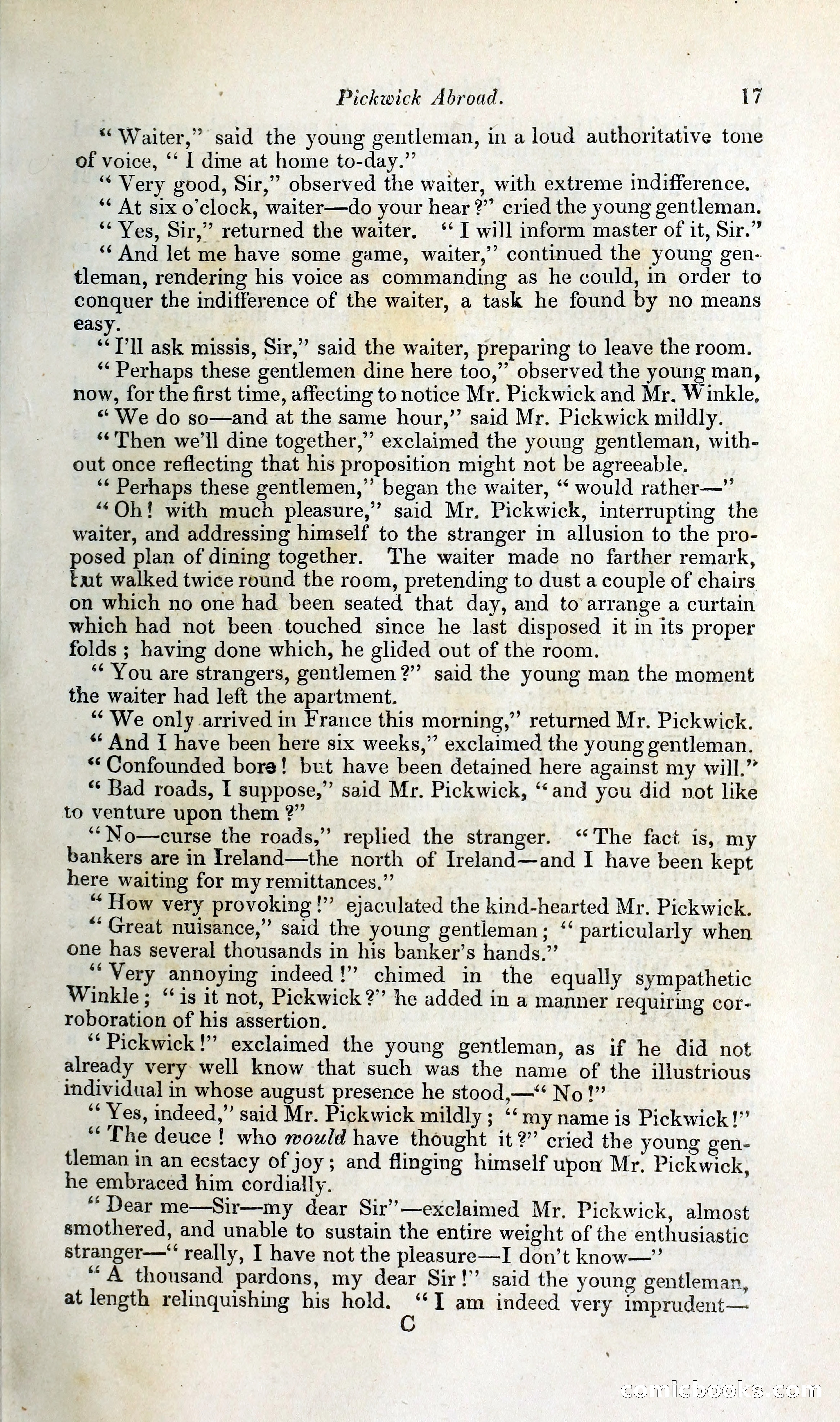 Pickwick Abroad: or, The Tour in France — page 46 of 392