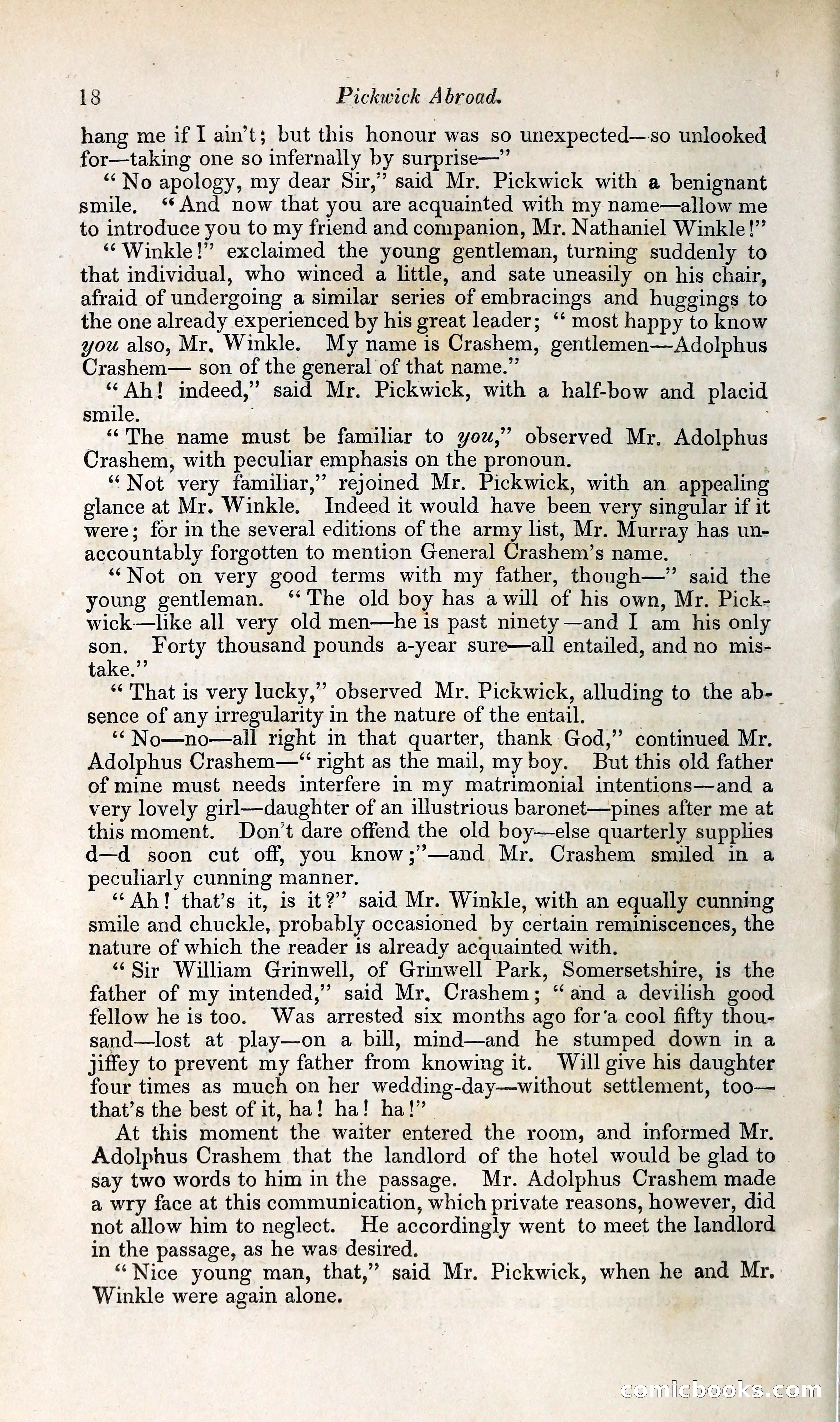 Pickwick Abroad: or, The Tour in France — page 47 of 392