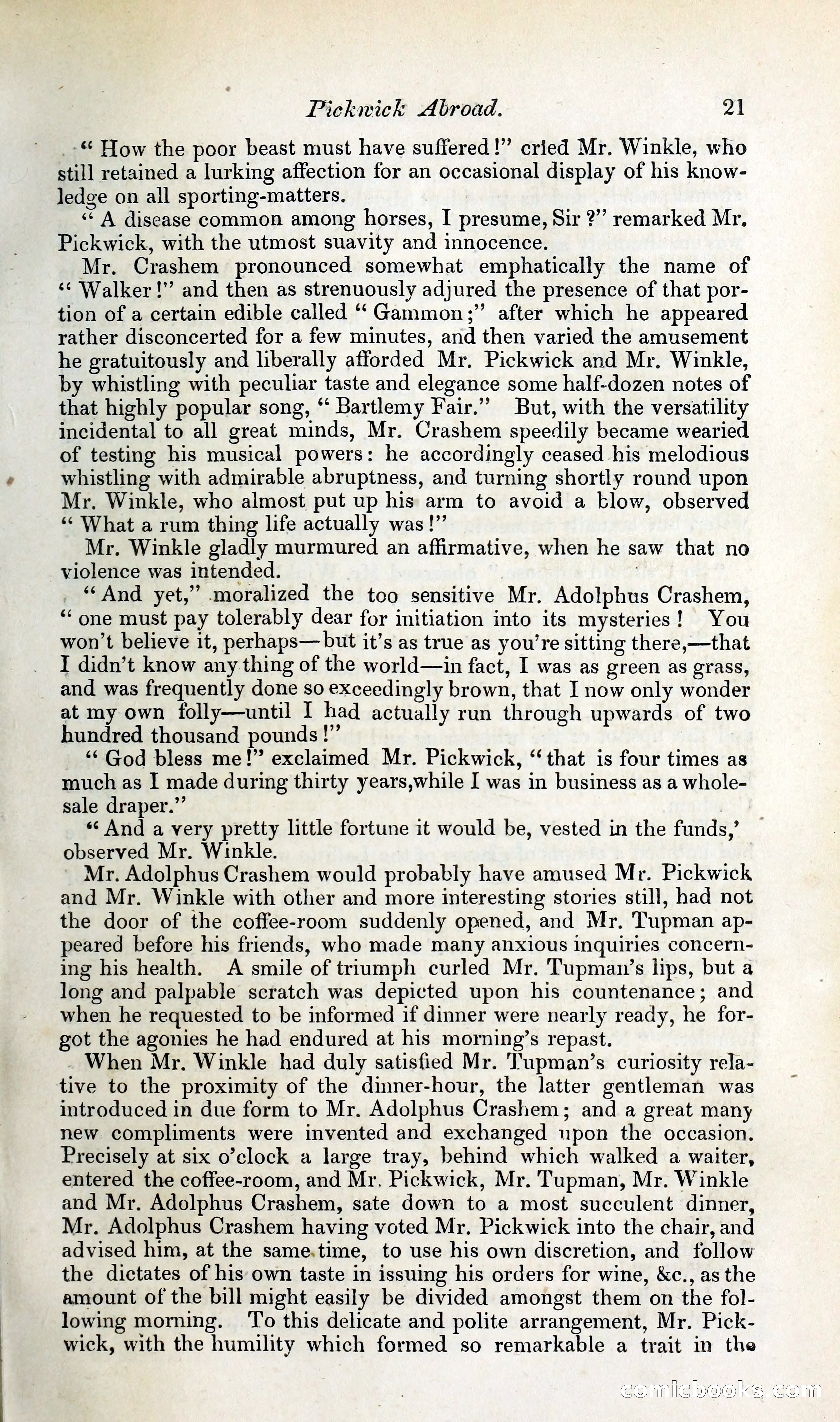 Pickwick Abroad: or, The Tour in France — page 50 of 392