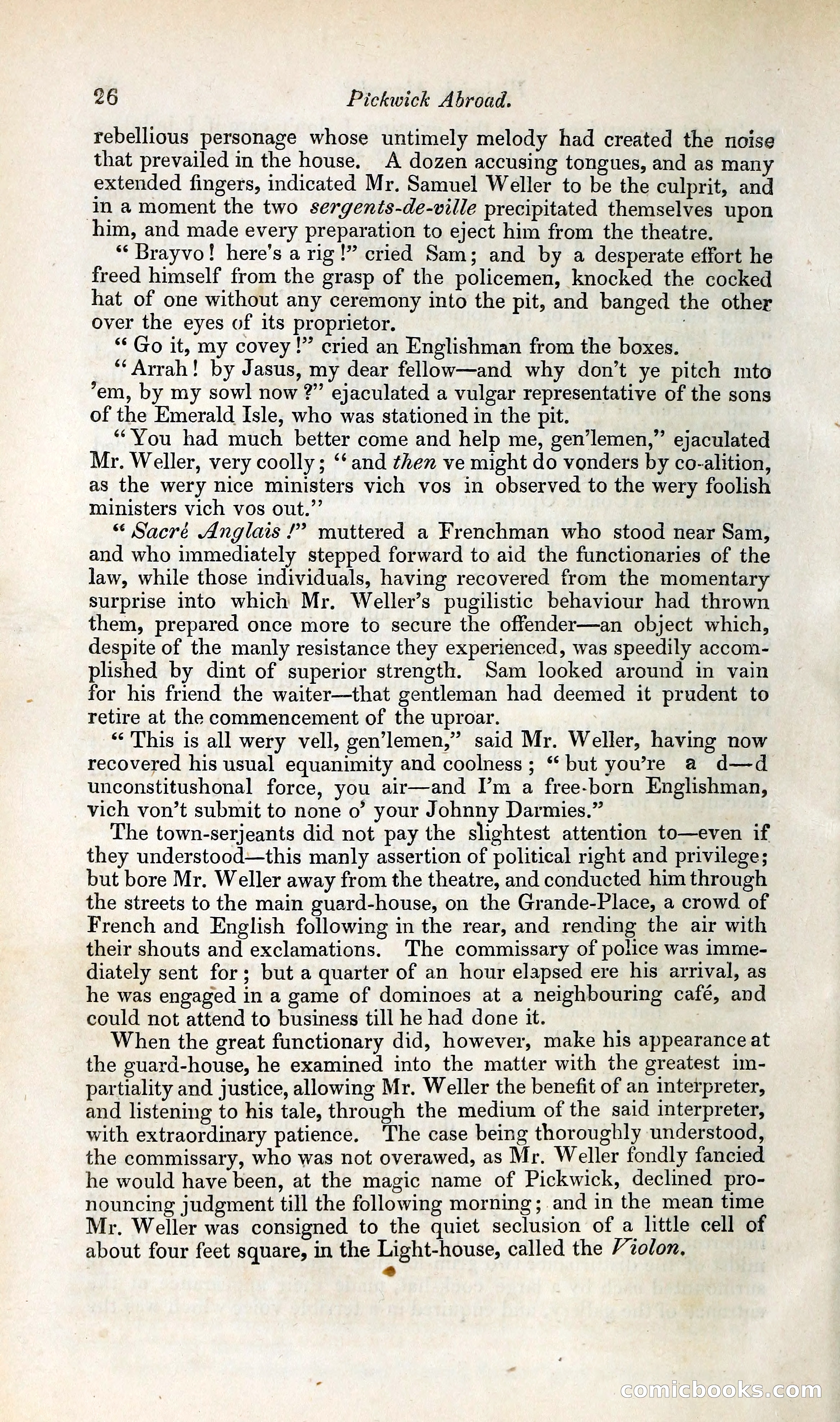 Pickwick Abroad: or, The Tour in France — page 55 of 392
