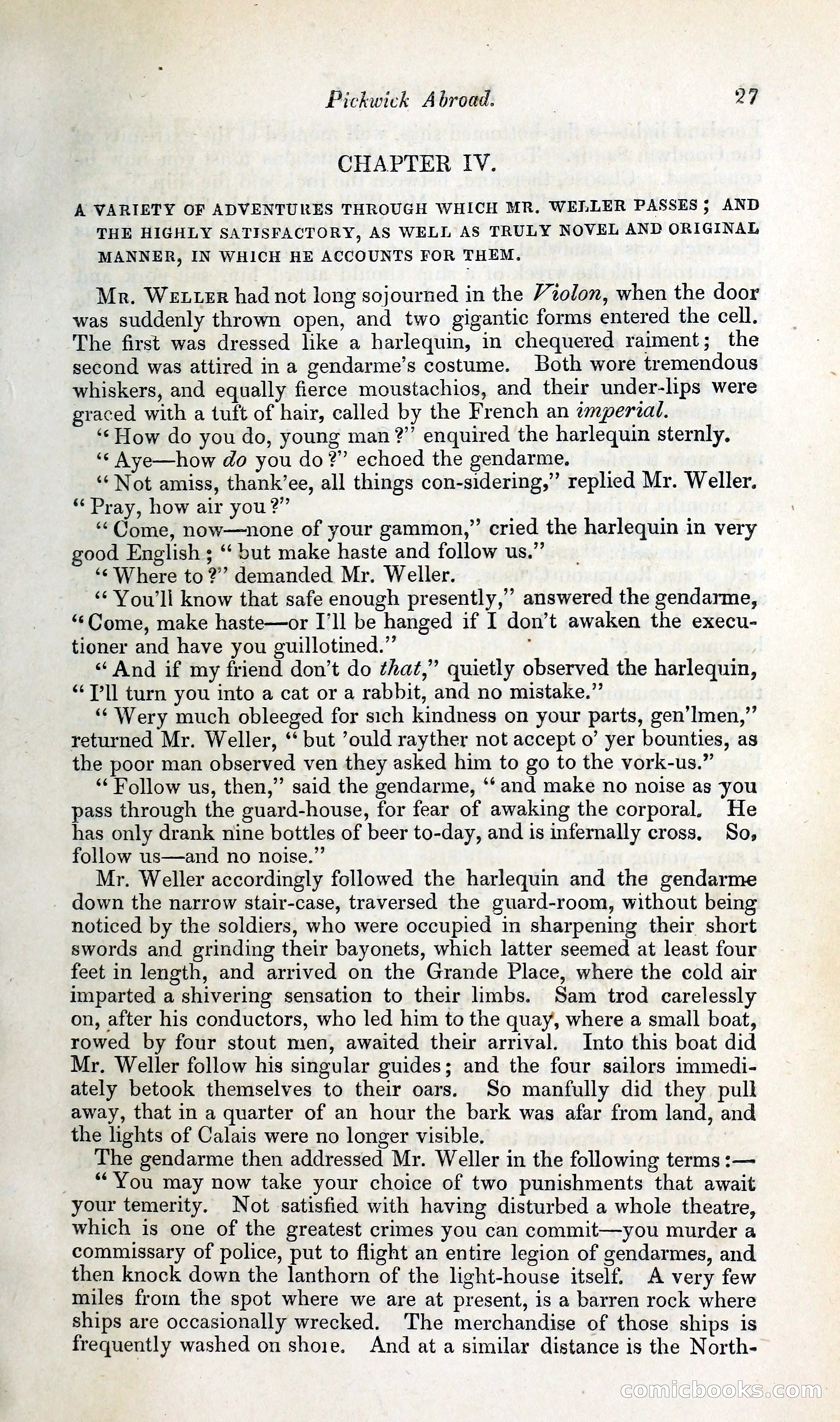 Pickwick Abroad: or, The Tour in France — page 56 of 392
