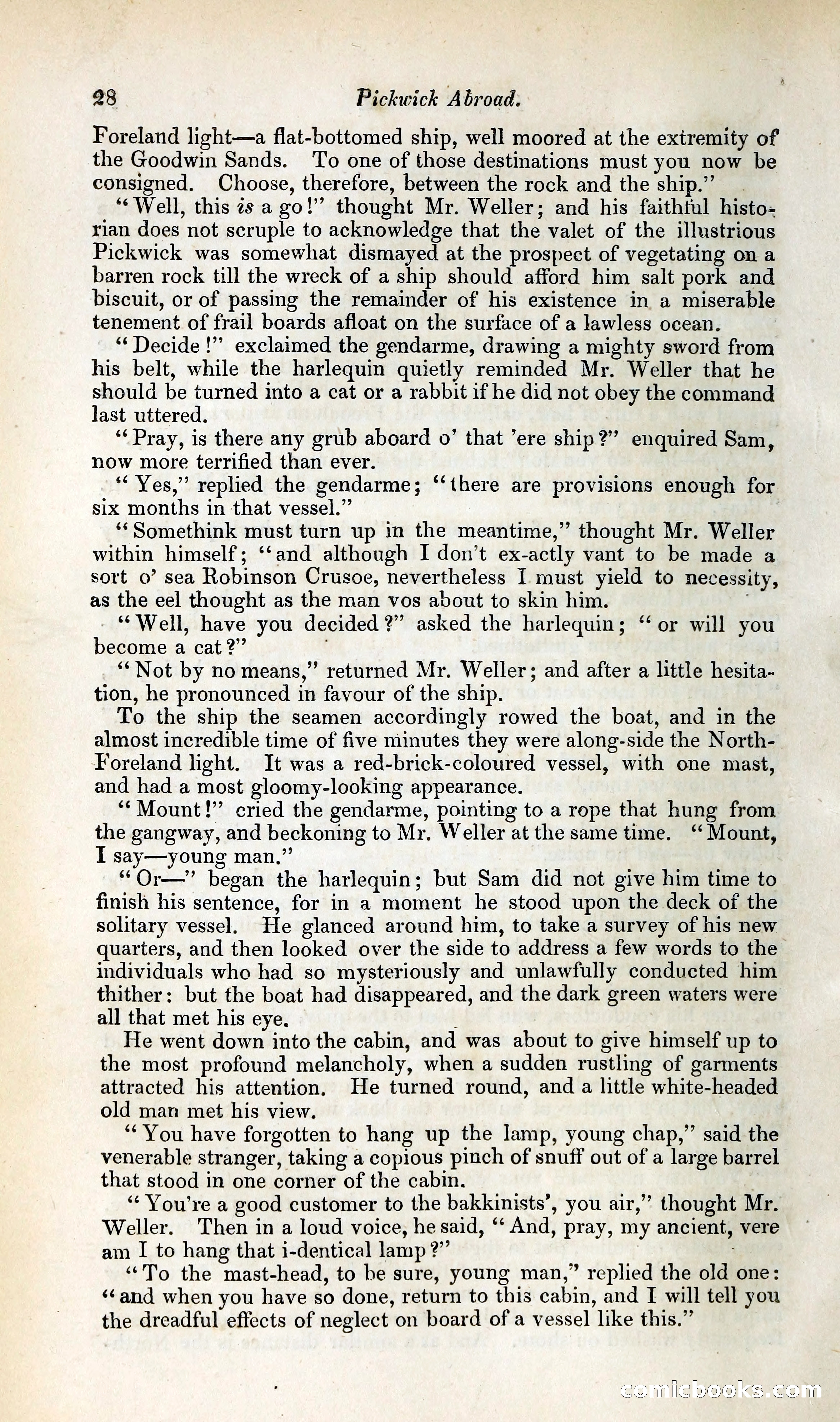 Pickwick Abroad: or, The Tour in France — page 57 of 392