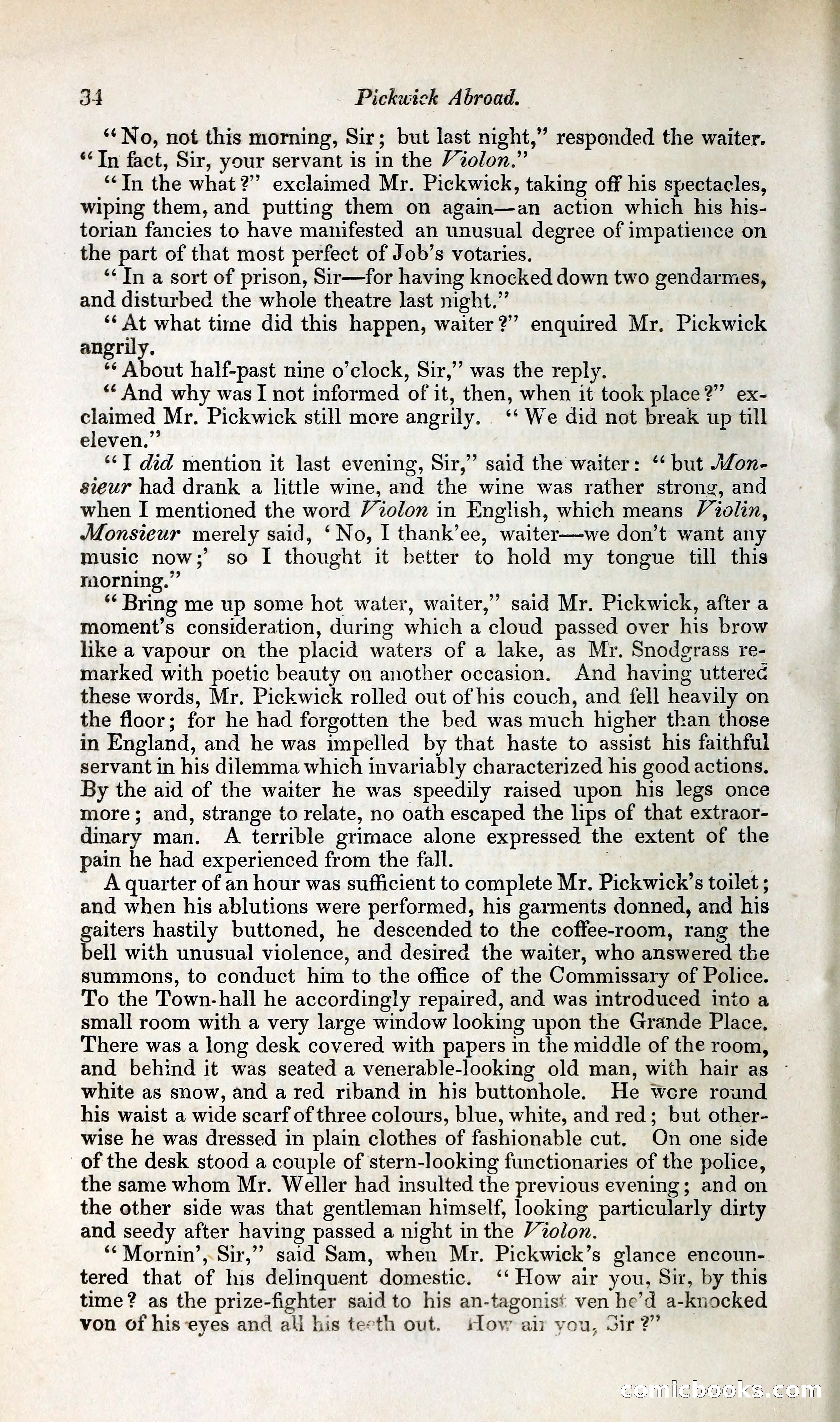 Pickwick Abroad: or, The Tour in France — page 63 of 392