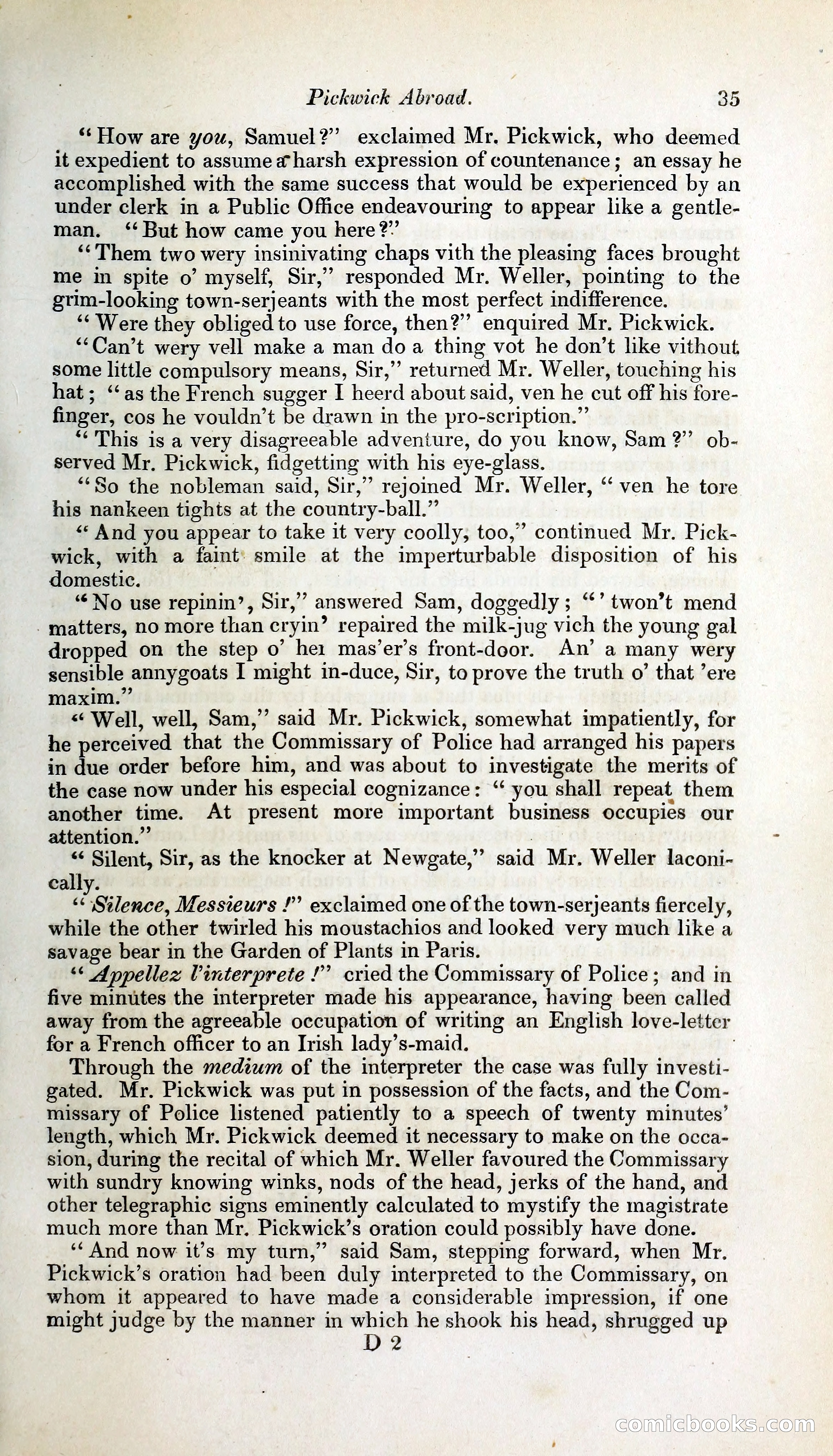 Pickwick Abroad: or, The Tour in France — page 64 of 392
