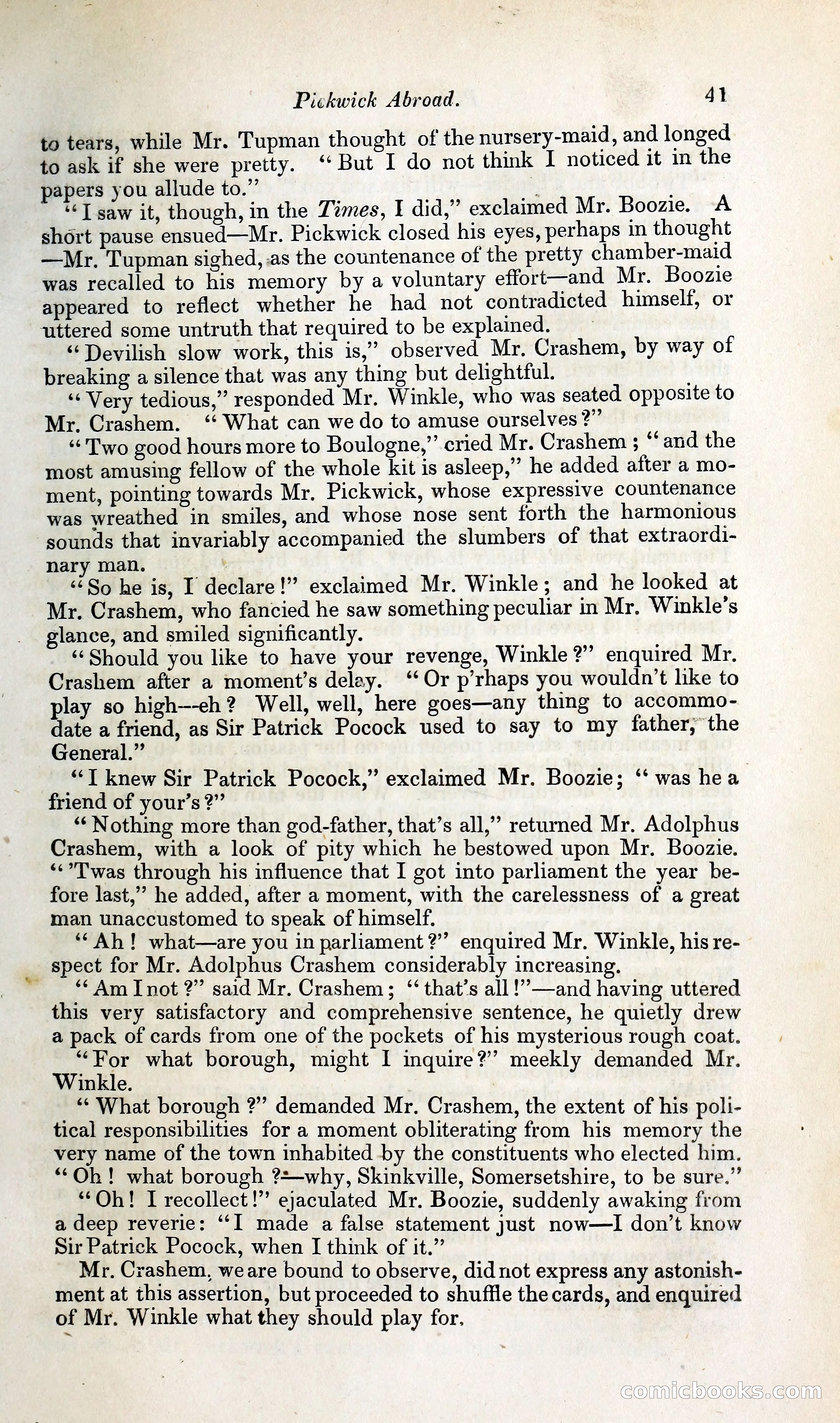 Pickwick Abroad: or, The Tour in France — page 72 of 392