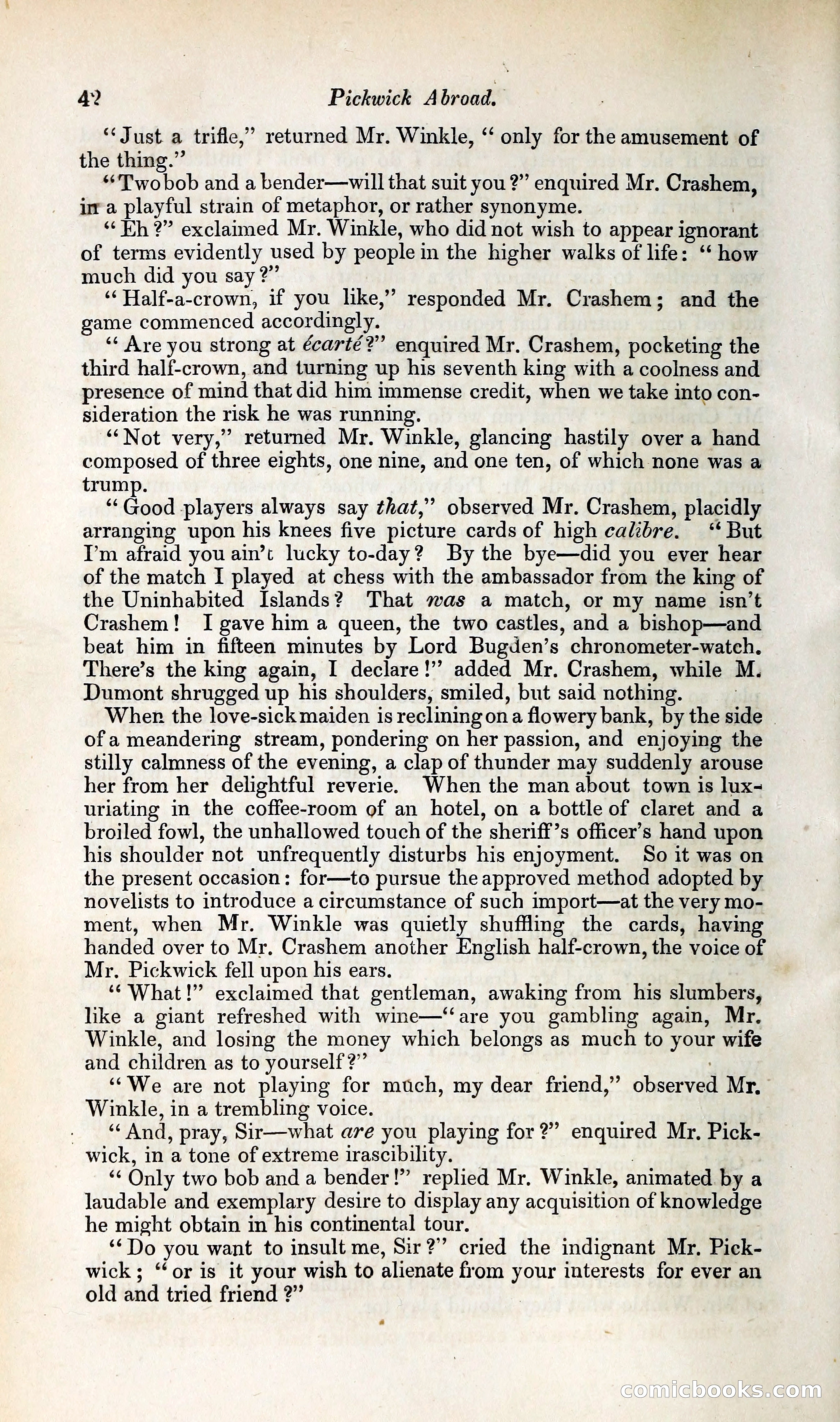 Pickwick Abroad: or, The Tour in France — page 73 of 392