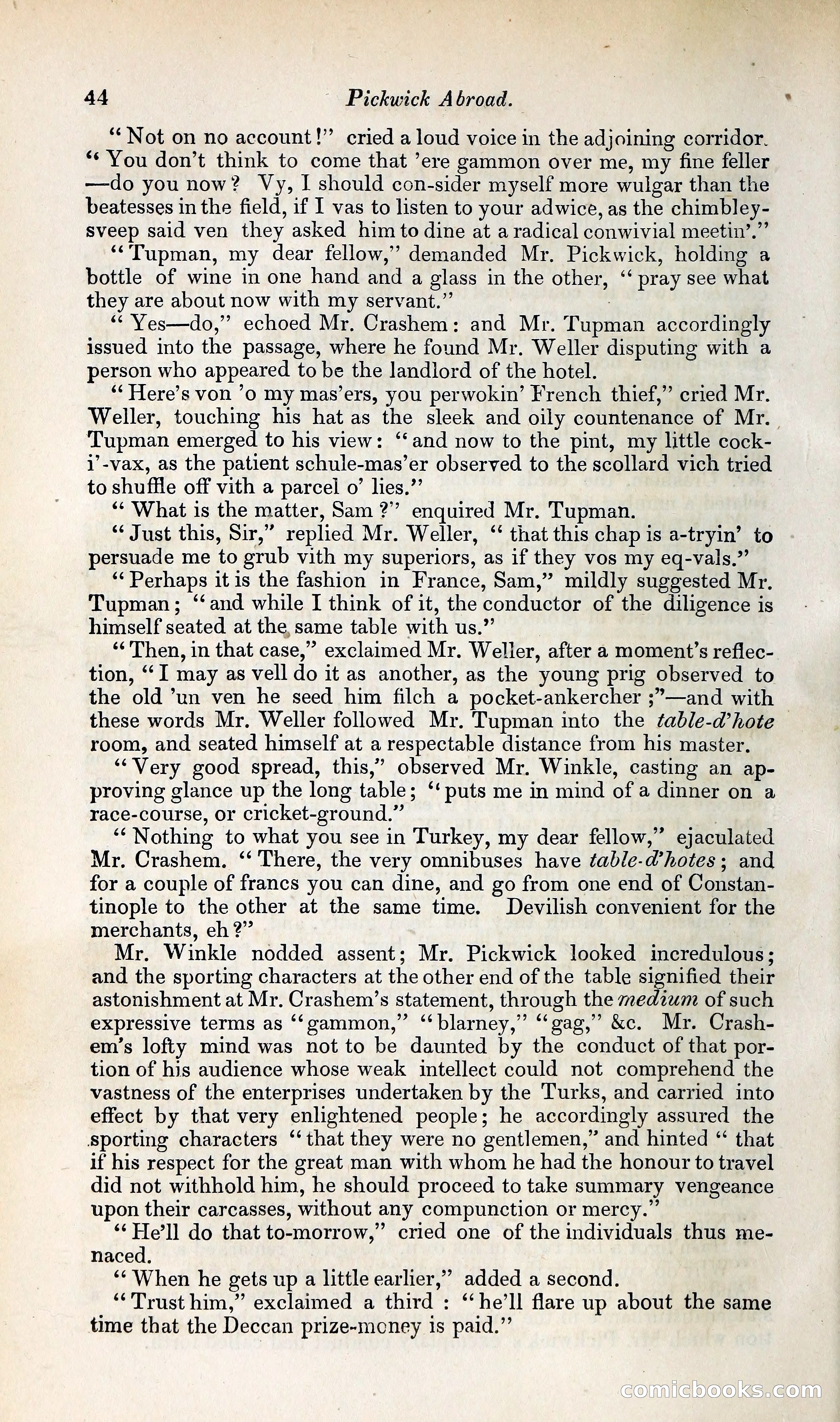 Pickwick Abroad: or, The Tour in France — page 75 of 392