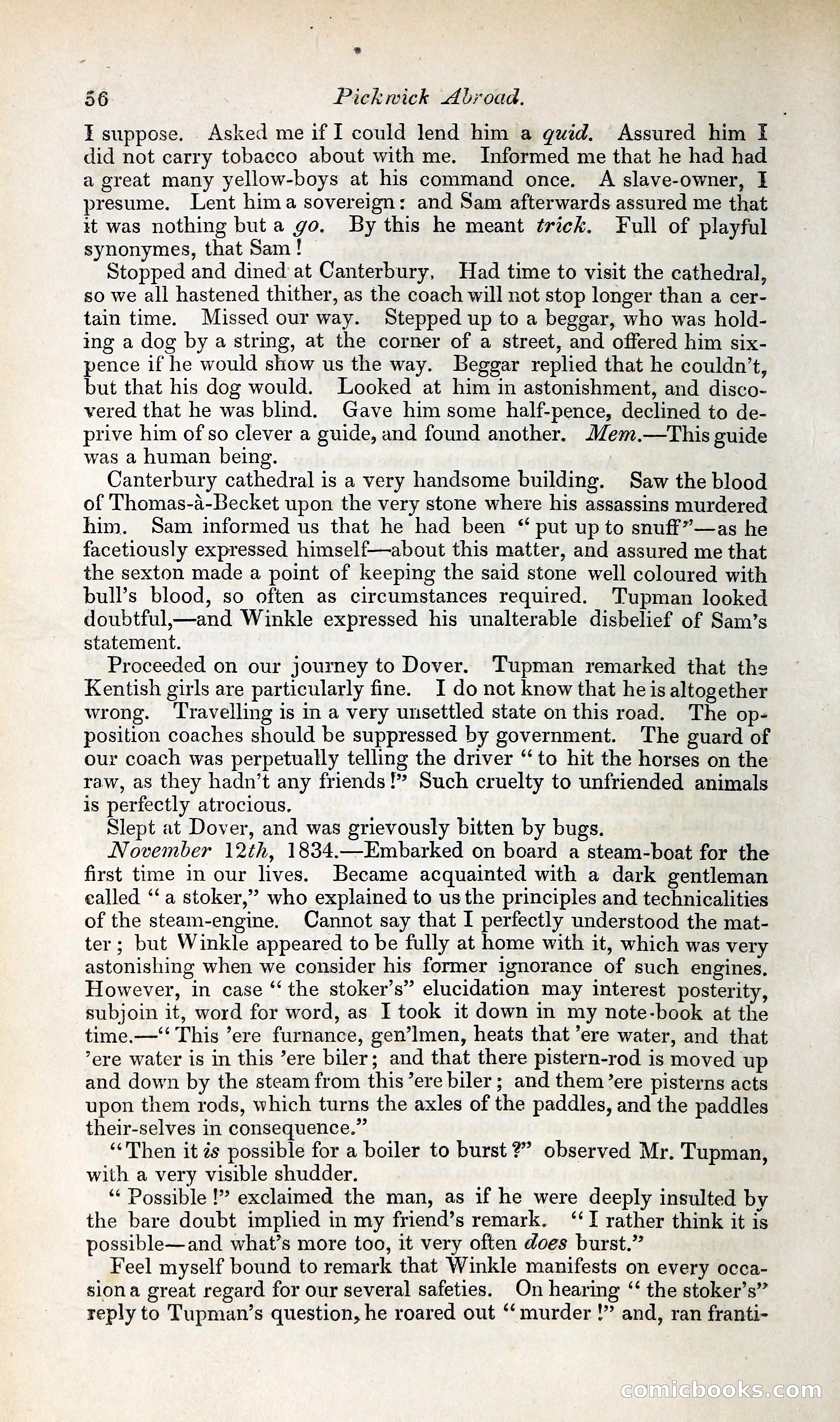 Pickwick Abroad: or, The Tour in France — page 89 of 392