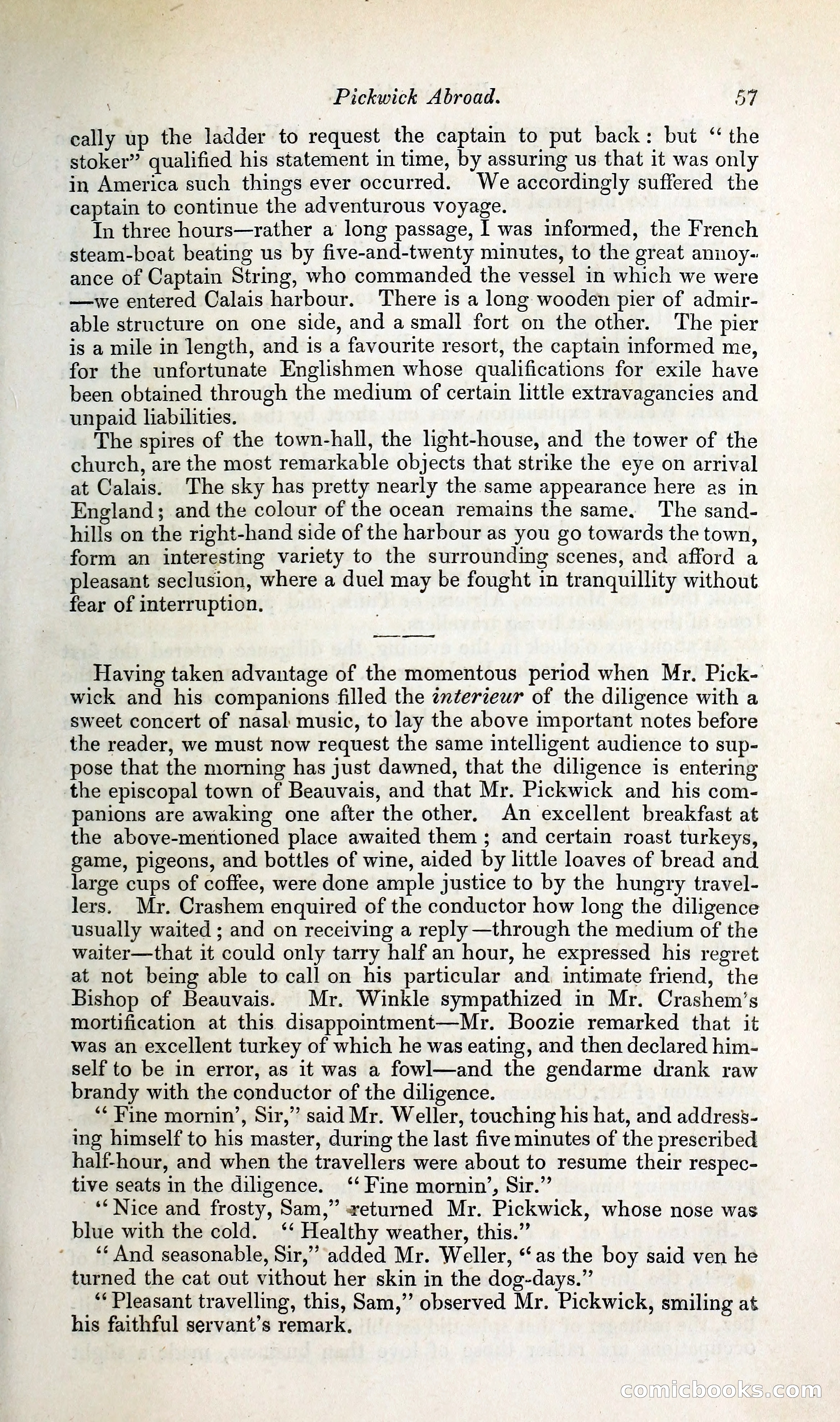 Pickwick Abroad: or, The Tour in France — page 90 of 392