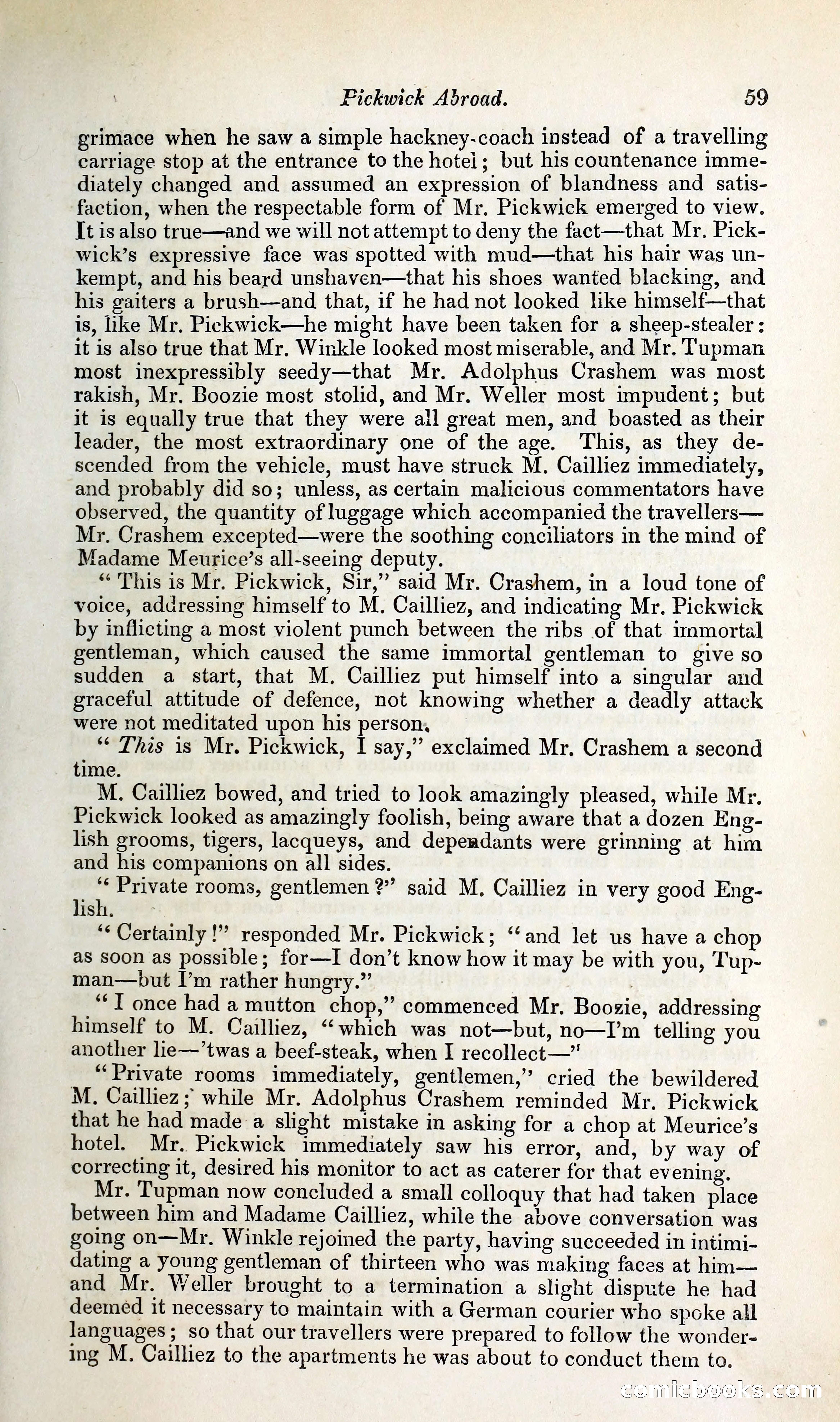Pickwick Abroad: or, The Tour in France — page 92 of 392
