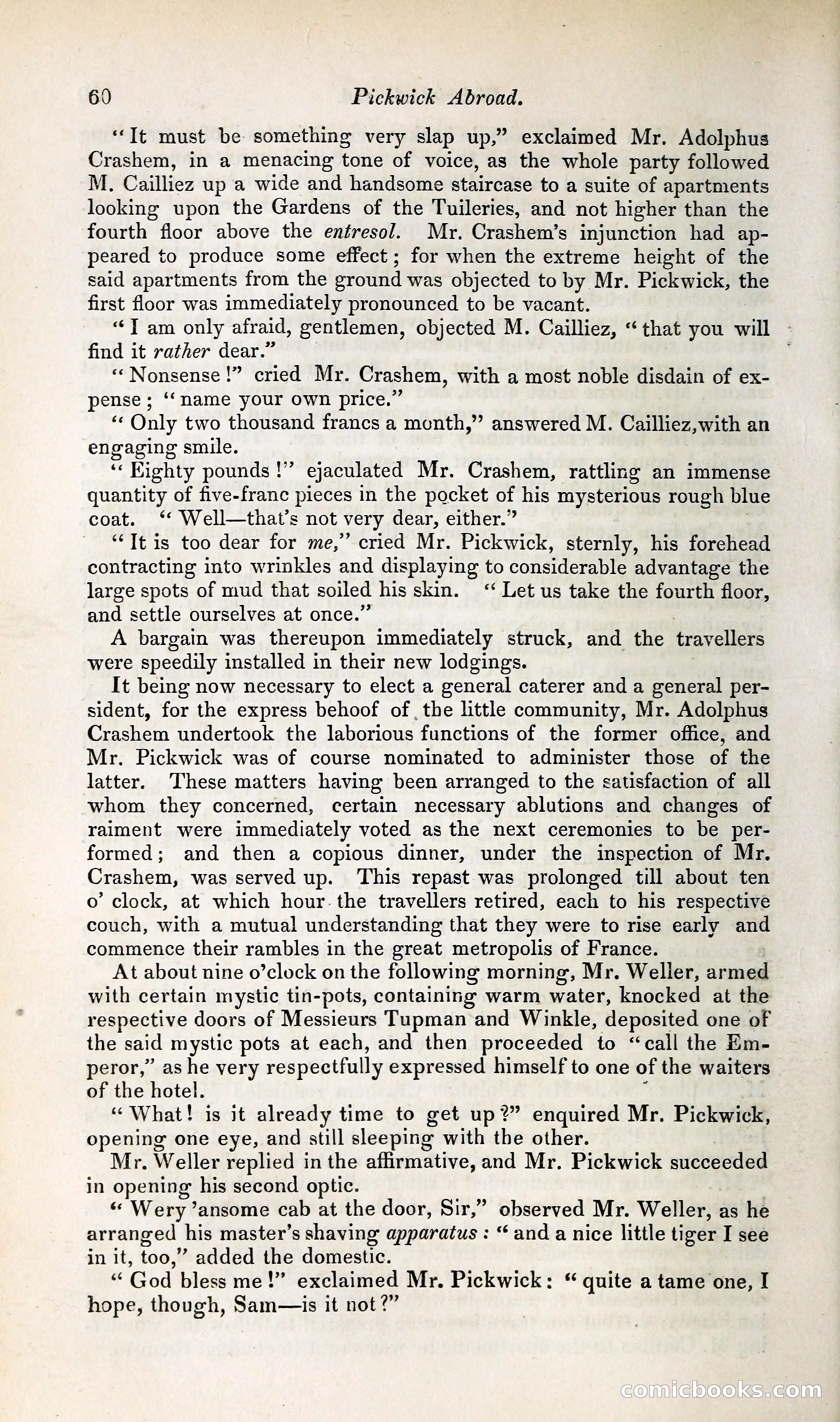 Pickwick Abroad: or, The Tour in France — page 93 of 392