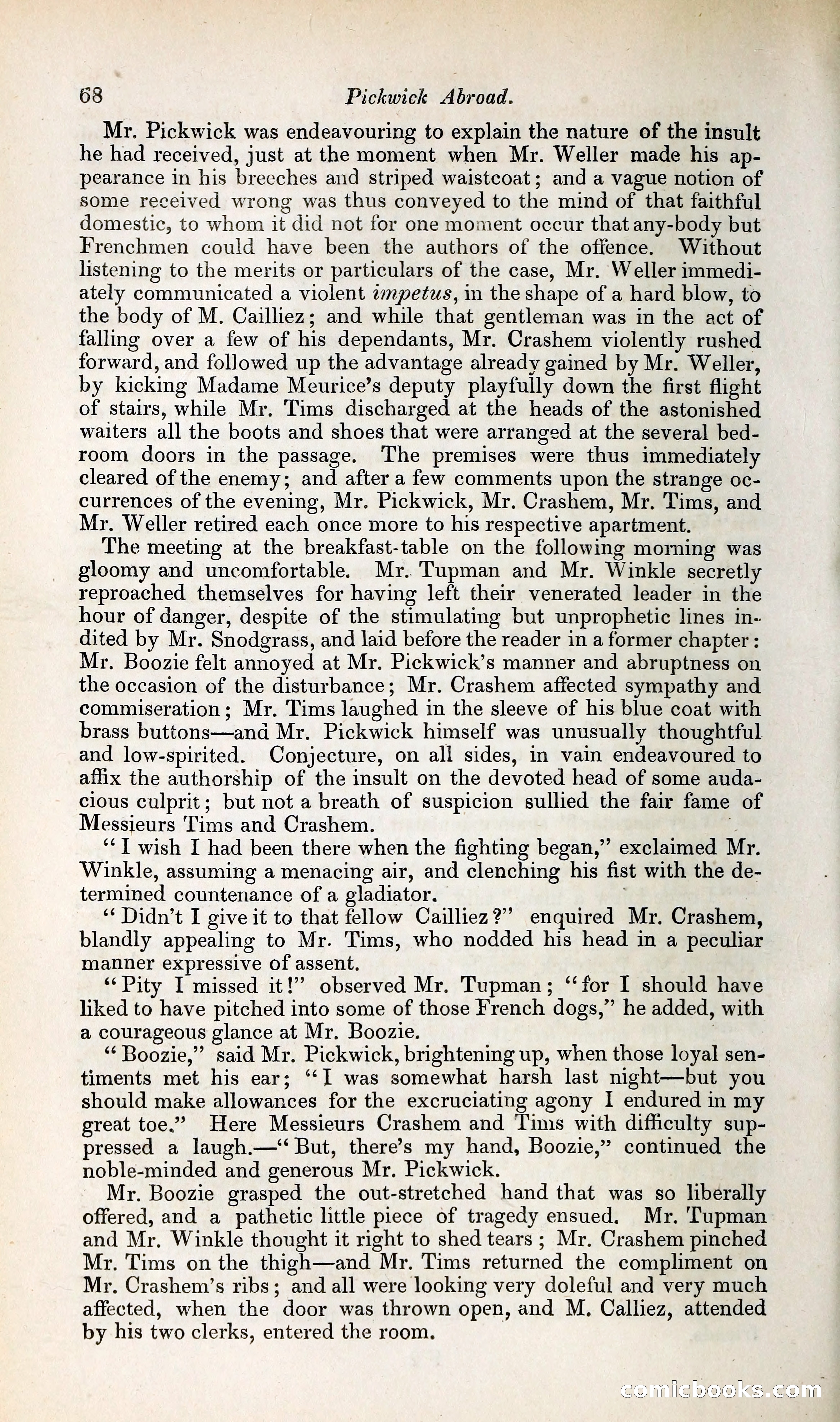 Pickwick Abroad: or, The Tour in France — page 101 of 392