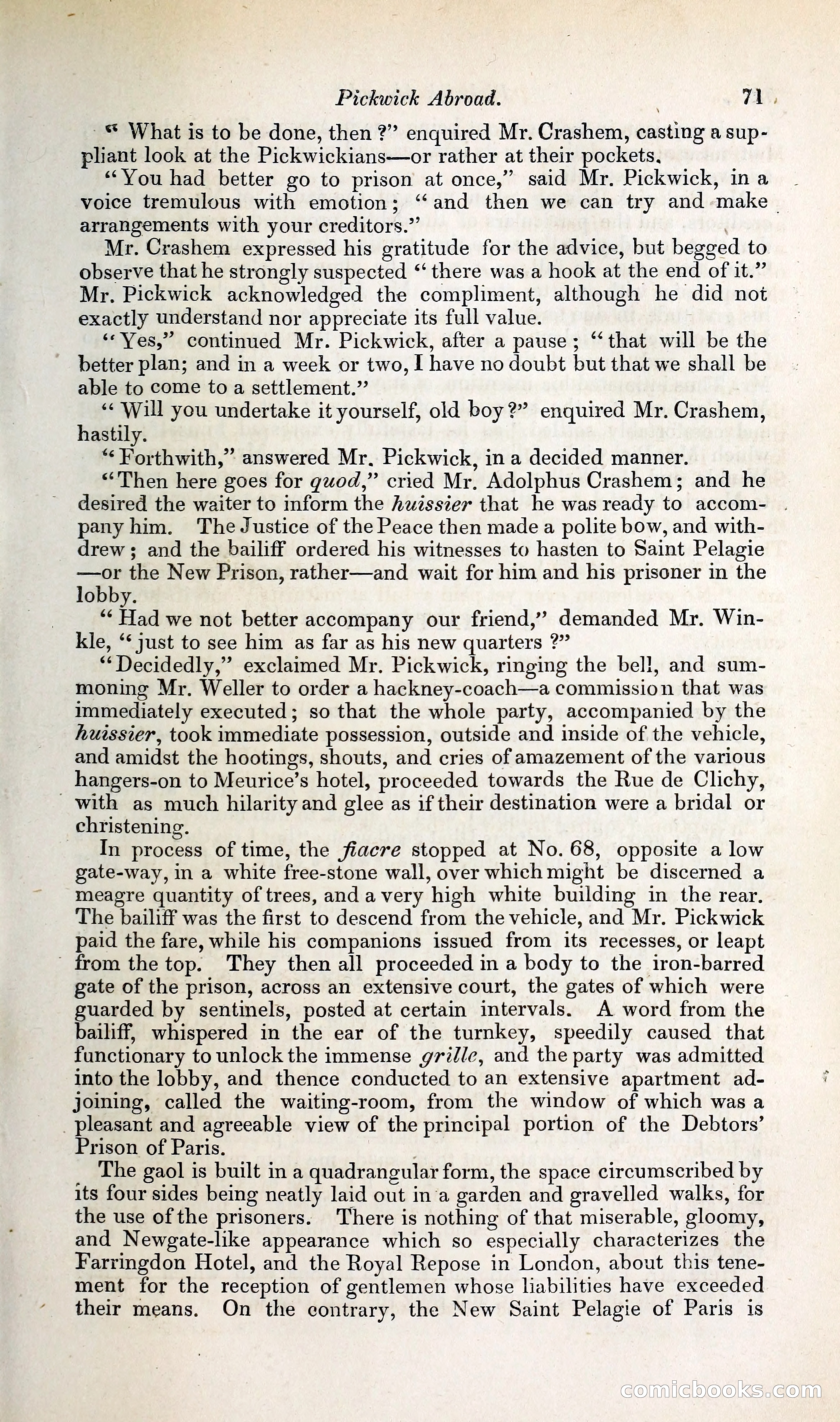 Pickwick Abroad: or, The Tour in France — page 104 of 392