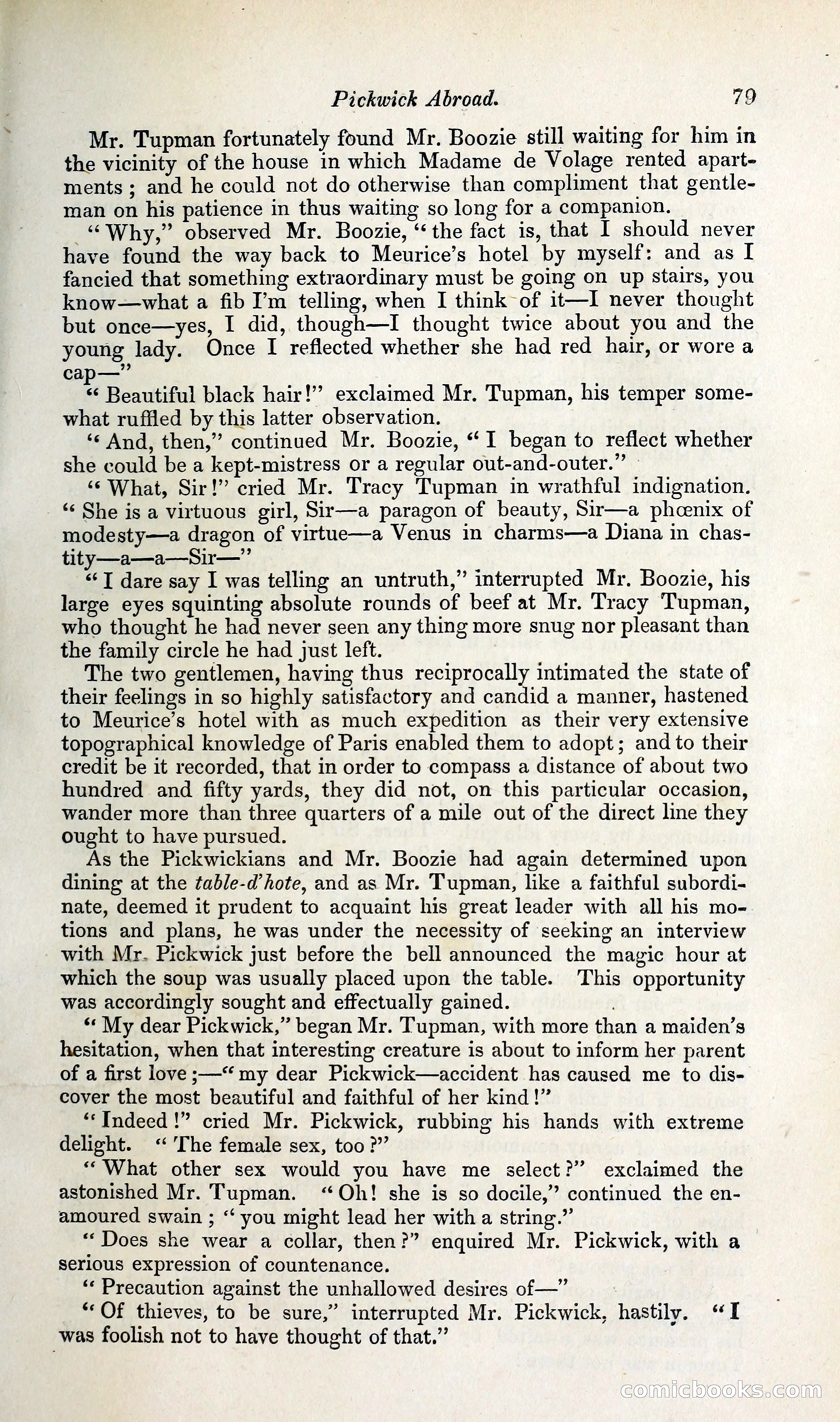 Pickwick Abroad: or, The Tour in France — page 114 of 392