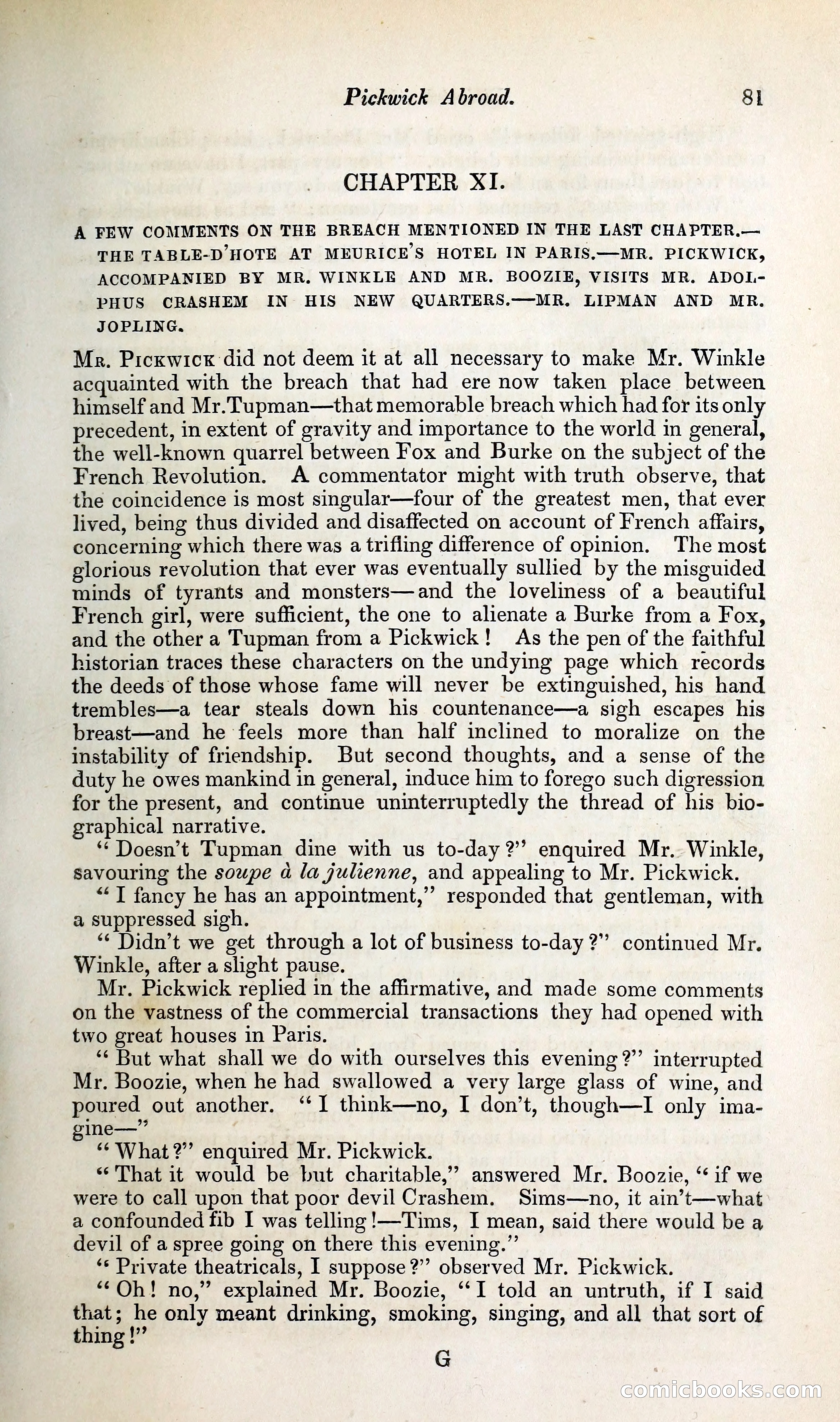Pickwick Abroad: or, The Tour in France — page 116 of 392