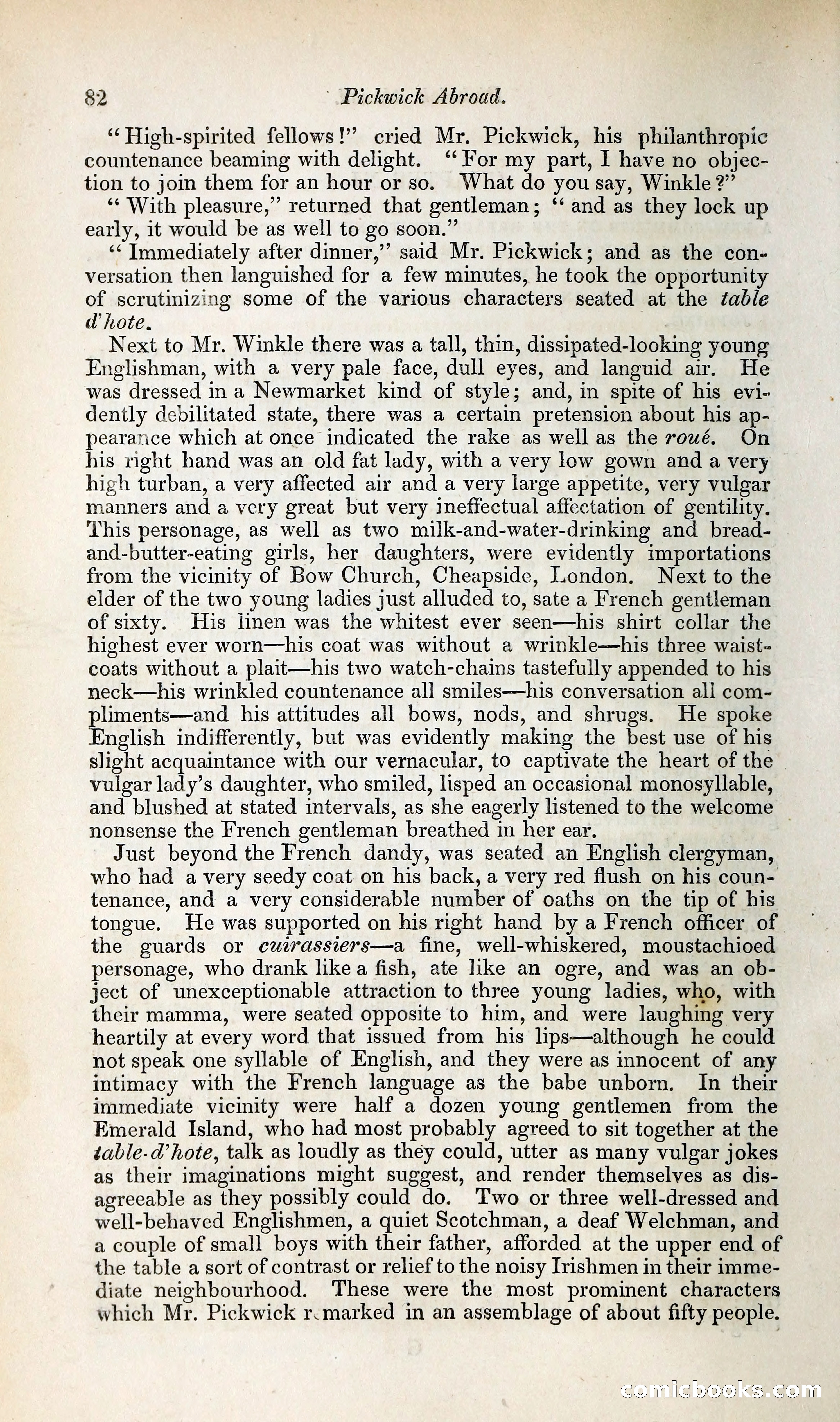 Pickwick Abroad: or, The Tour in France — page 117 of 392