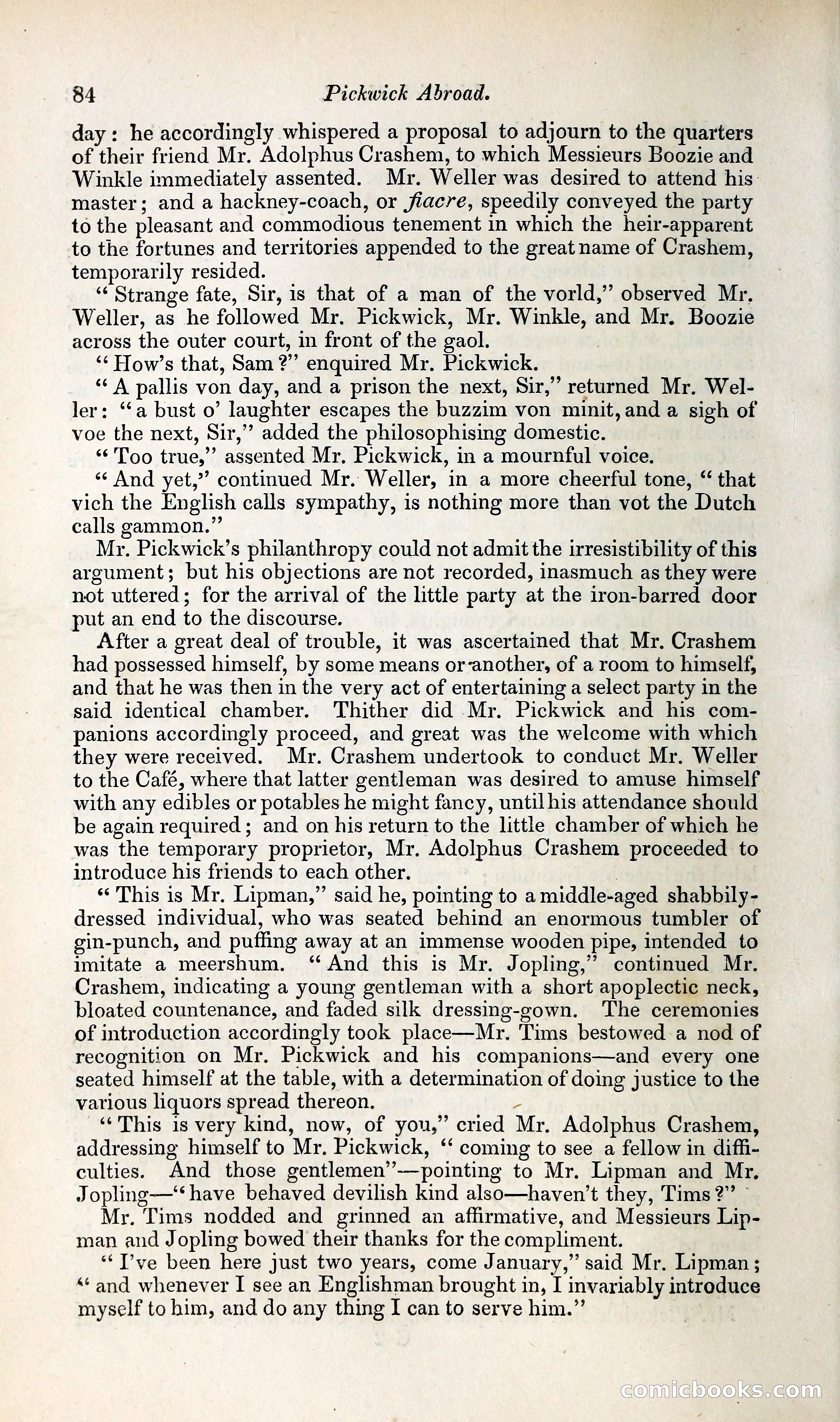 Pickwick Abroad: or, The Tour in France — page 119 of 392