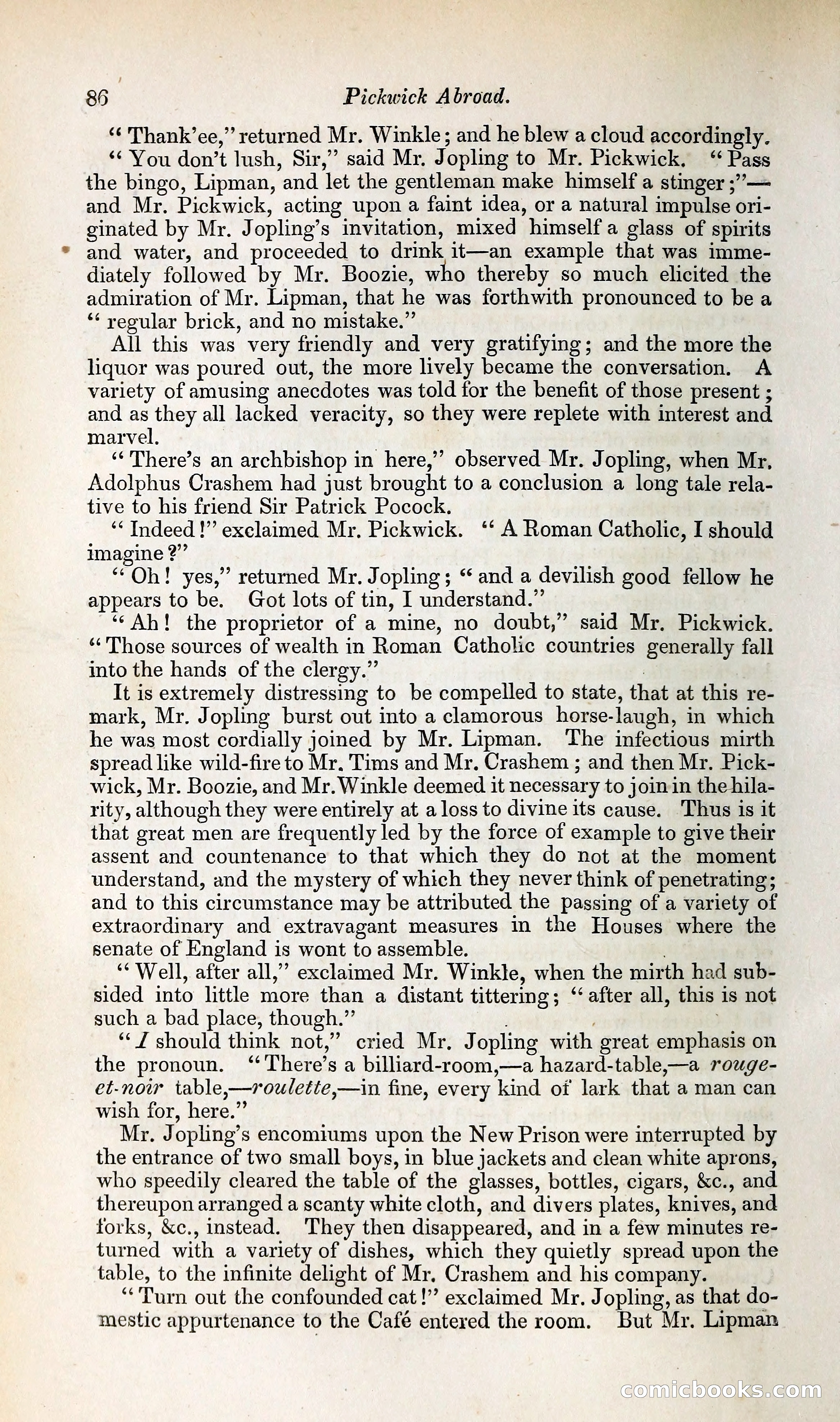 Pickwick Abroad: or, The Tour in France — page 123 of 392