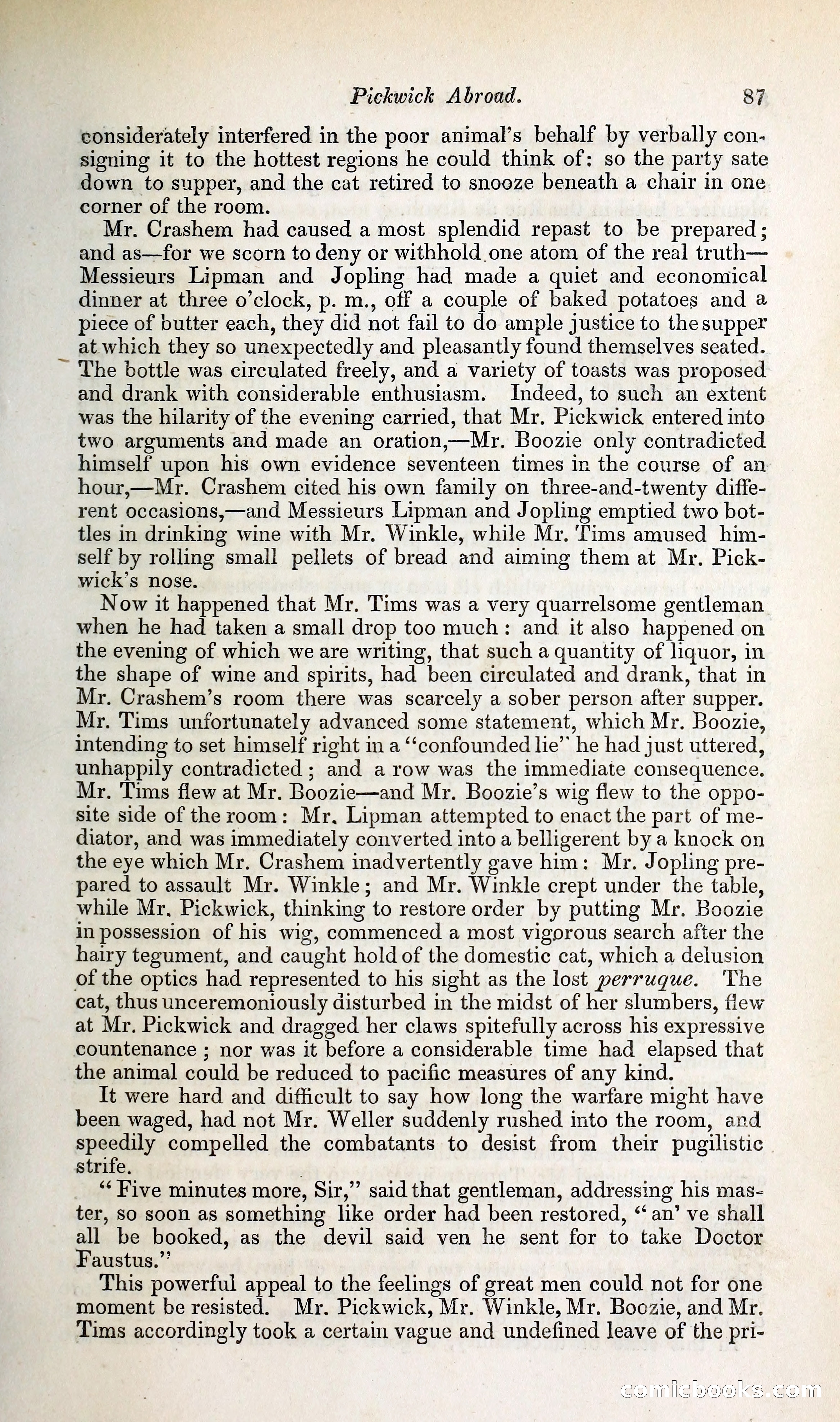 Pickwick Abroad: or, The Tour in France — page 124 of 392