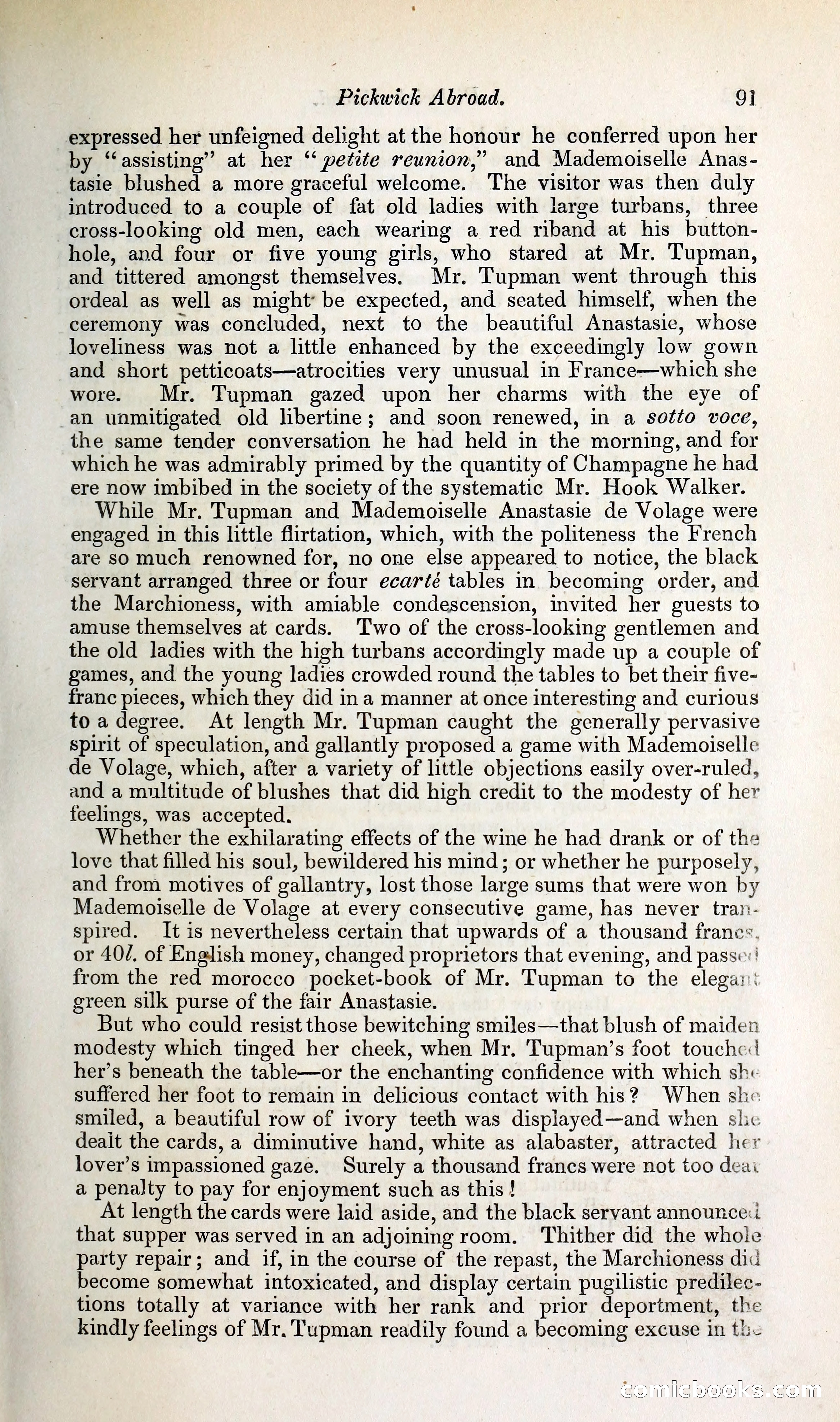 Pickwick Abroad: or, The Tour in France — page 128 of 392
