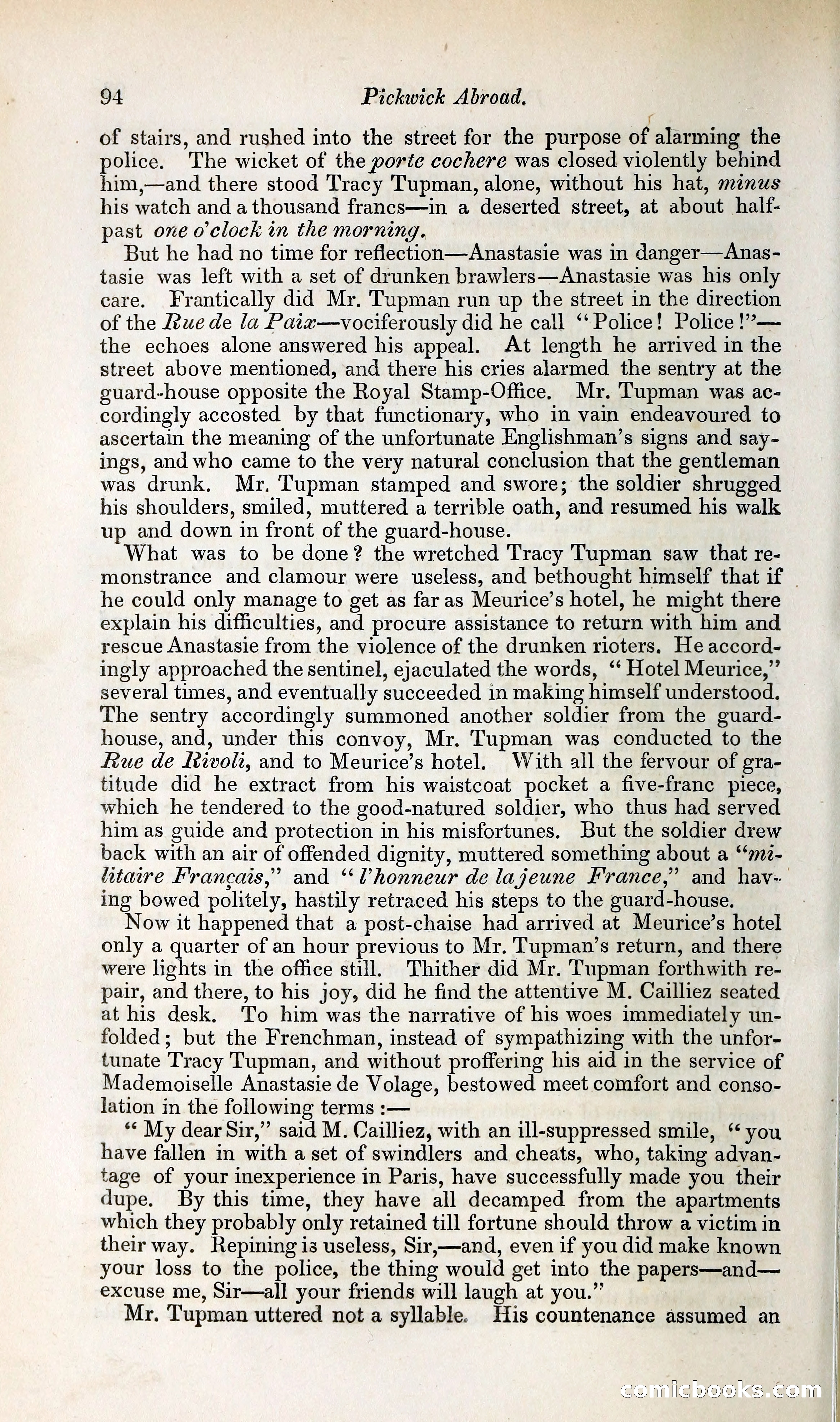 Pickwick Abroad: or, The Tour in France — page 131 of 392