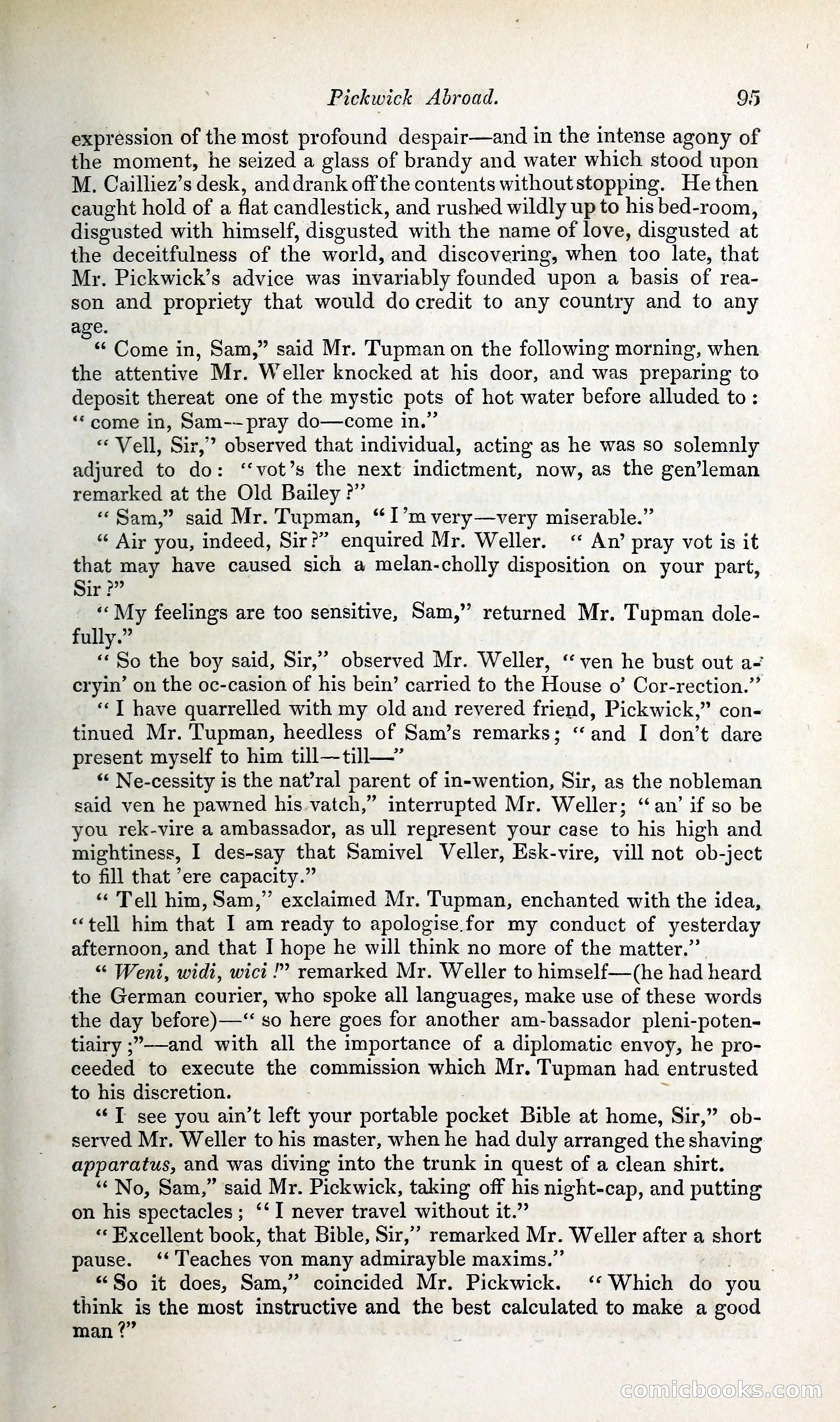 Pickwick Abroad: or, The Tour in France — page 132 of 392
