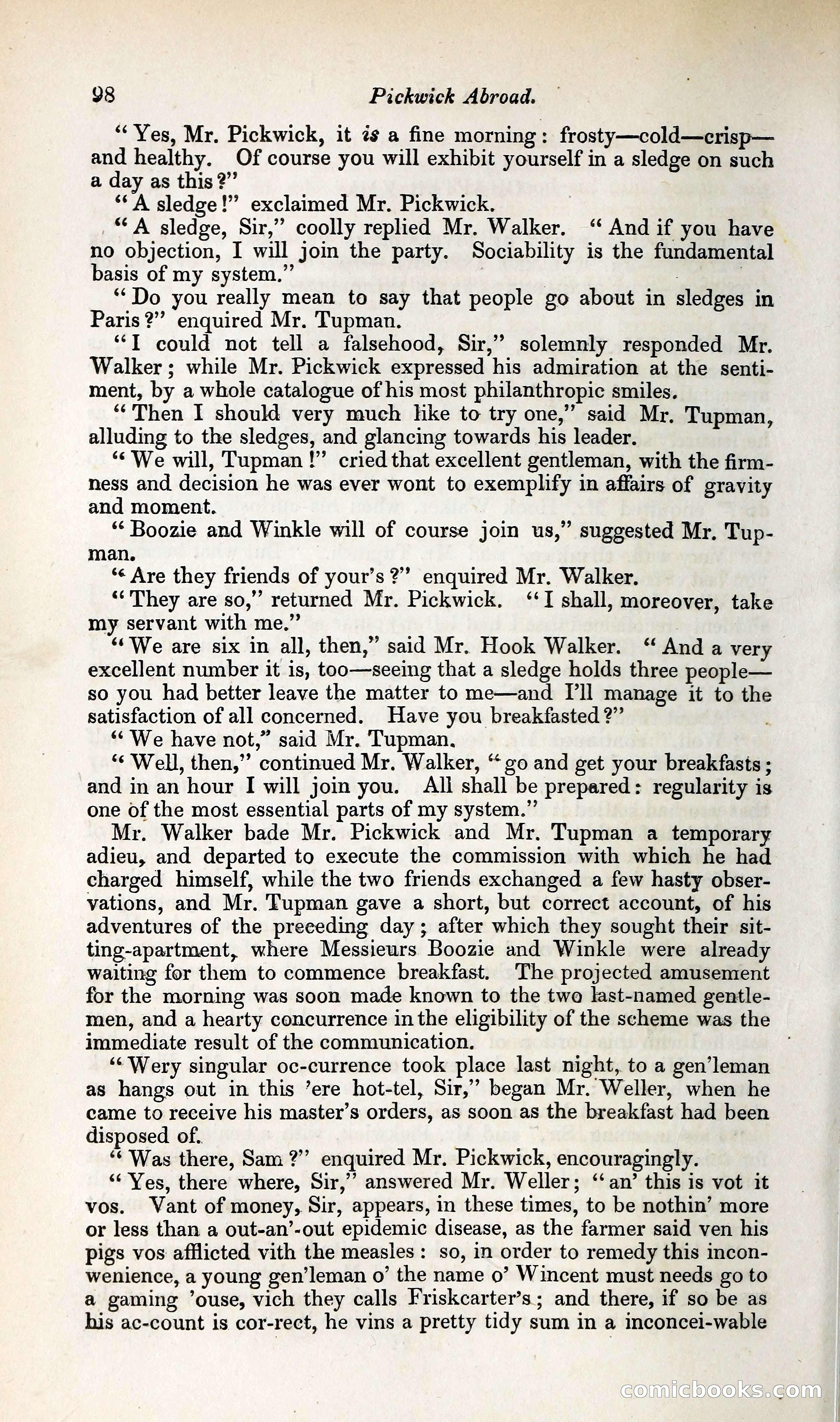 Pickwick Abroad: or, The Tour in France — page 135 of 392