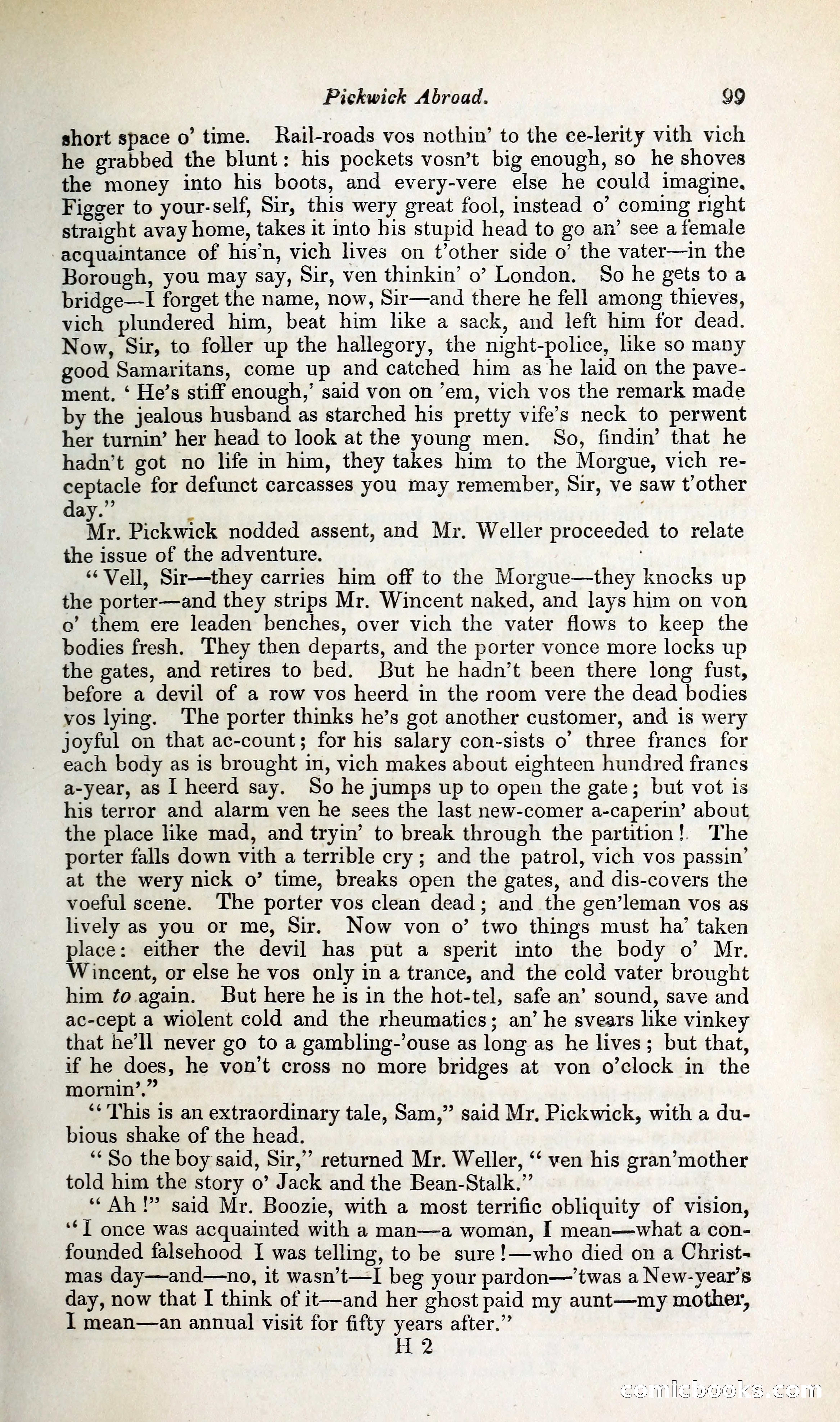 Pickwick Abroad: or, The Tour in France — page 136 of 392