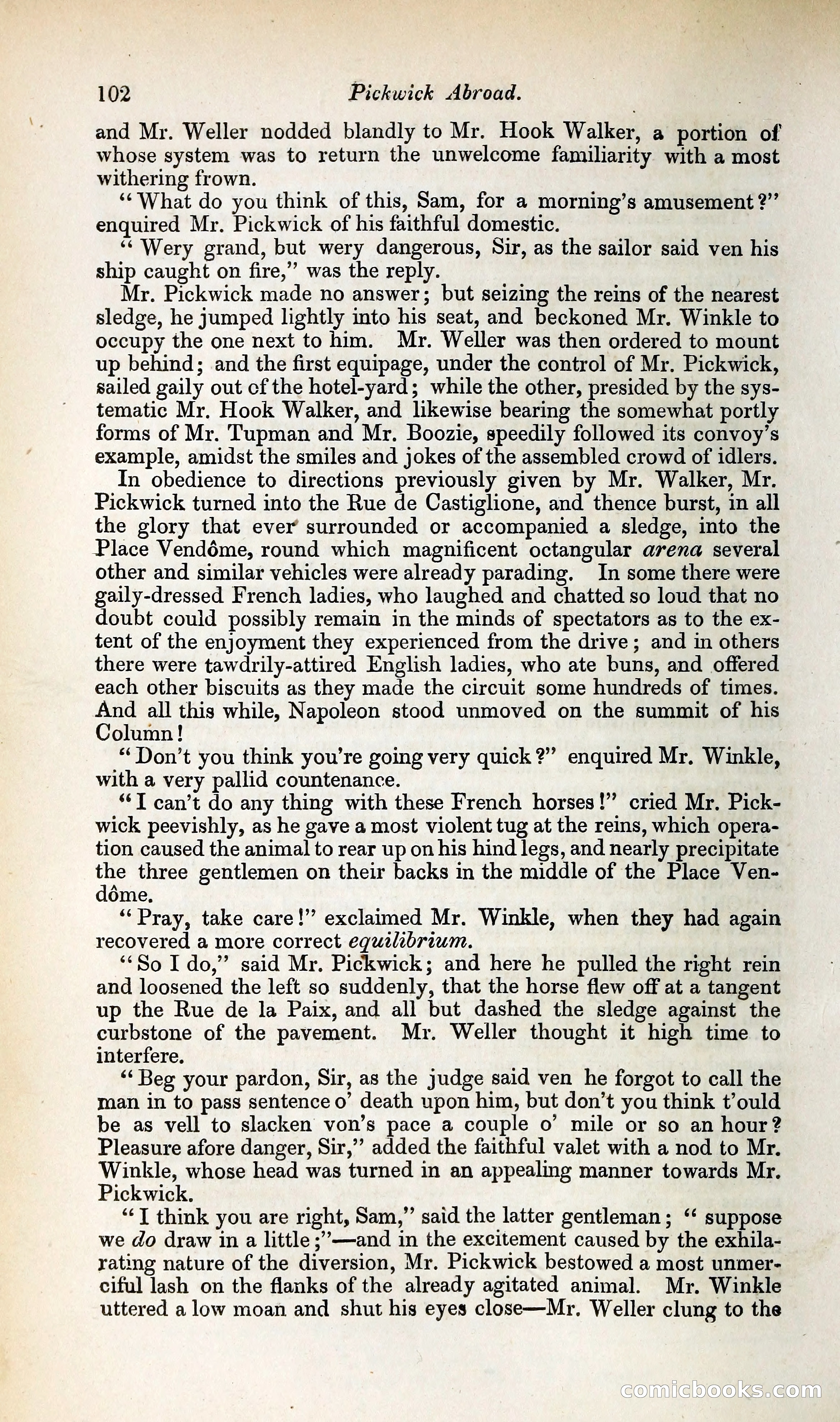 Pickwick Abroad: or, The Tour in France — page 139 of 392