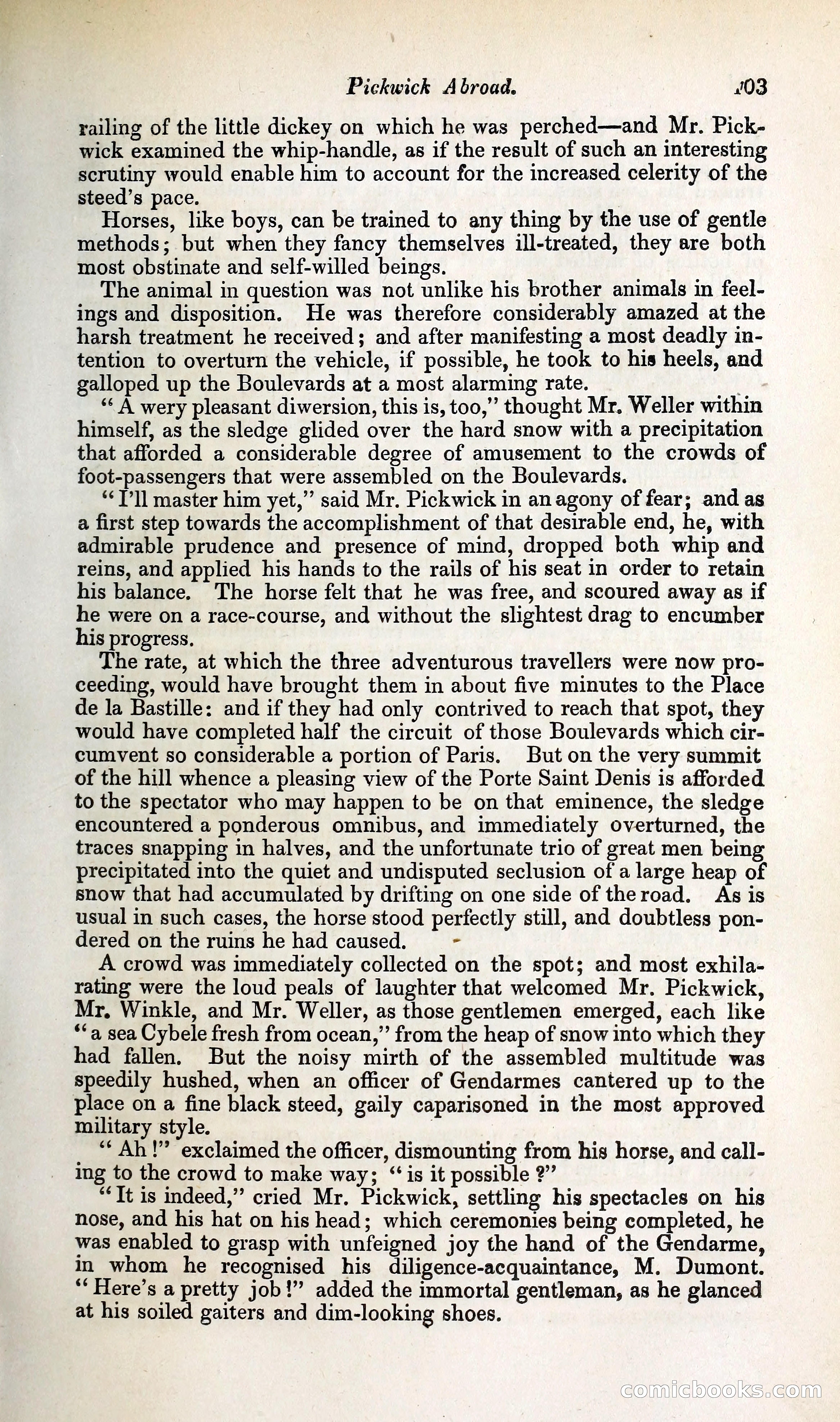 Pickwick Abroad: or, The Tour in France — page 140 of 392