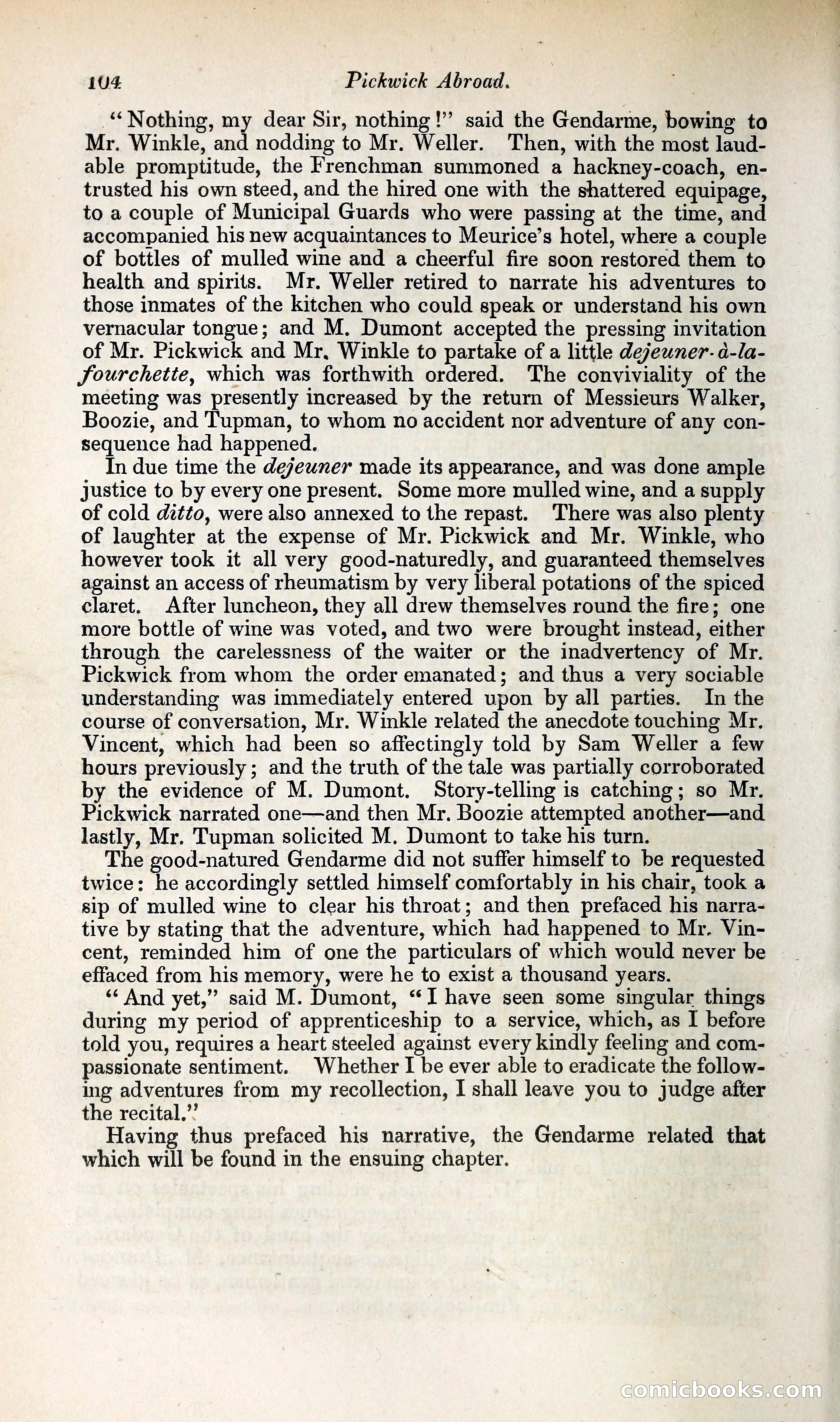 Pickwick Abroad: or, The Tour in France — page 141 of 392