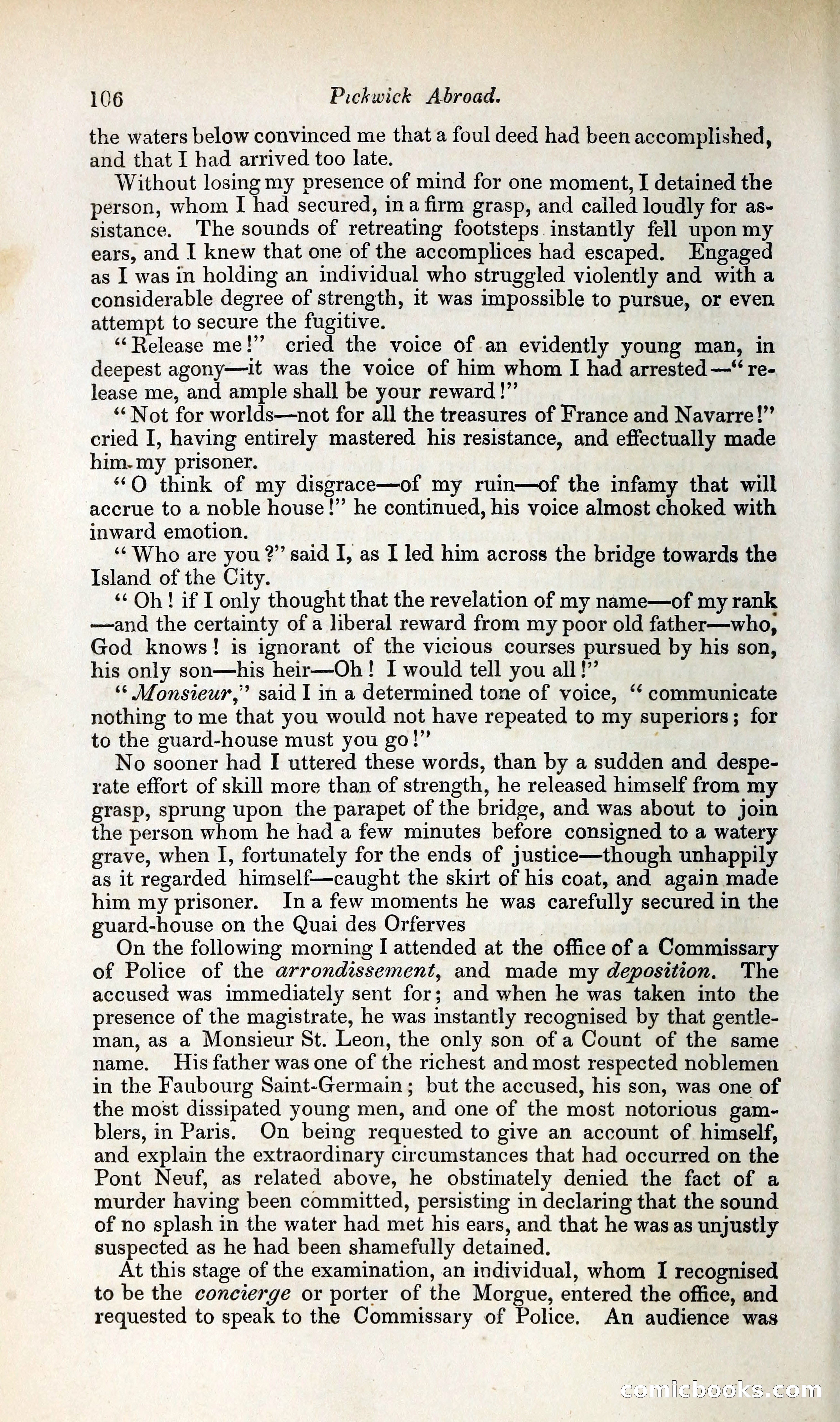 Pickwick Abroad: or, The Tour in France — page 143 of 392
