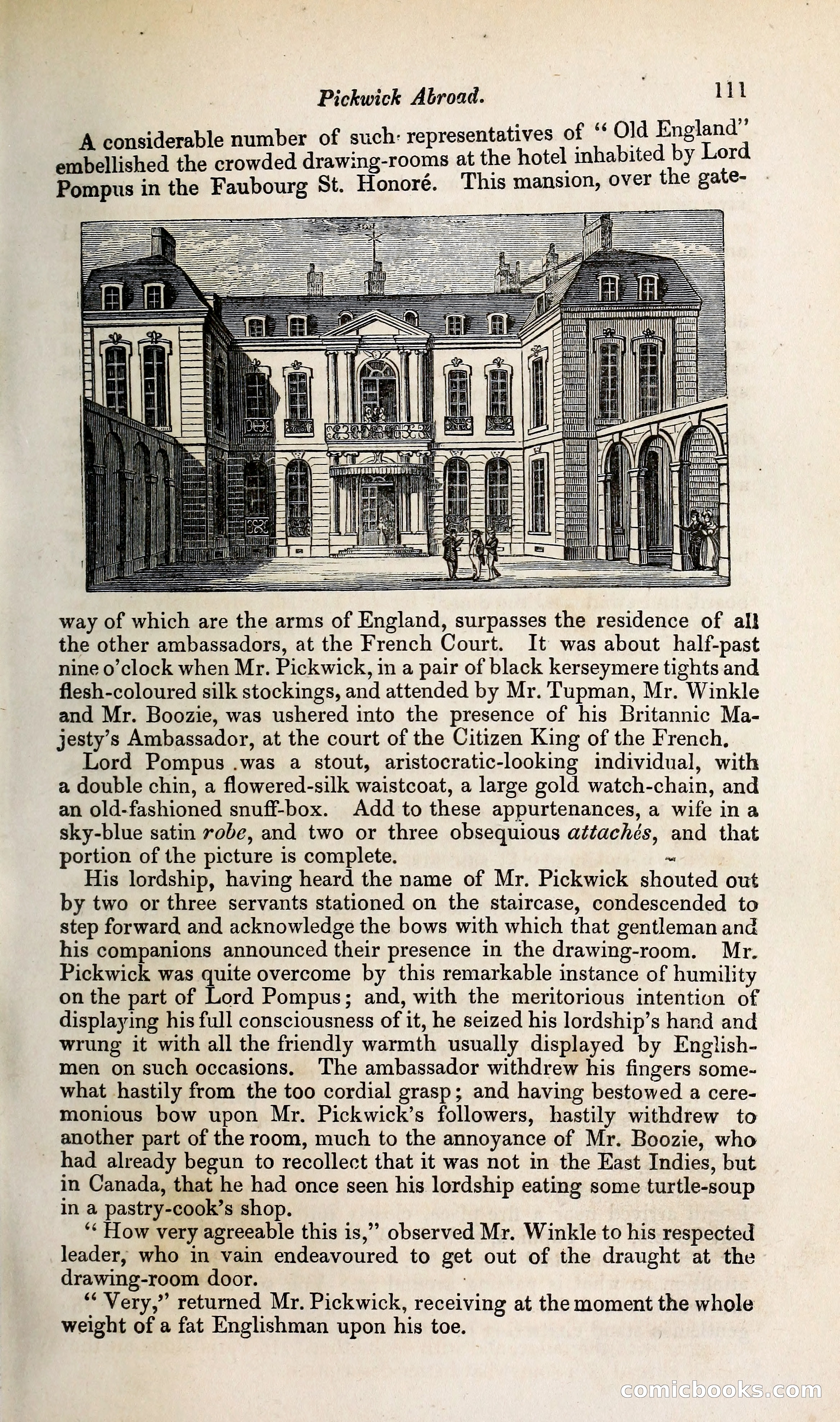 Pickwick Abroad: or, The Tour in France — page 150 of 392