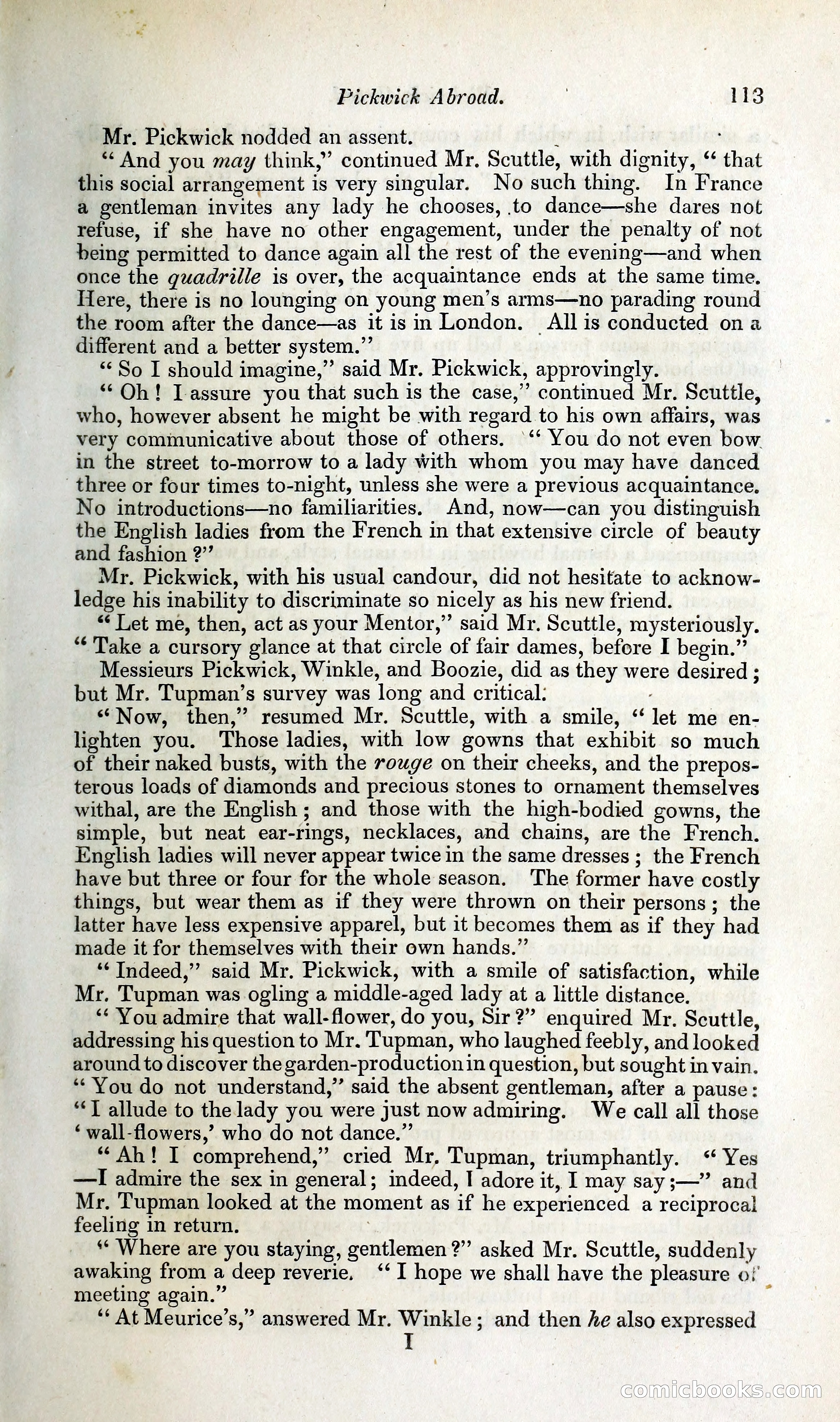 Pickwick Abroad: or, The Tour in France — page 154 of 392