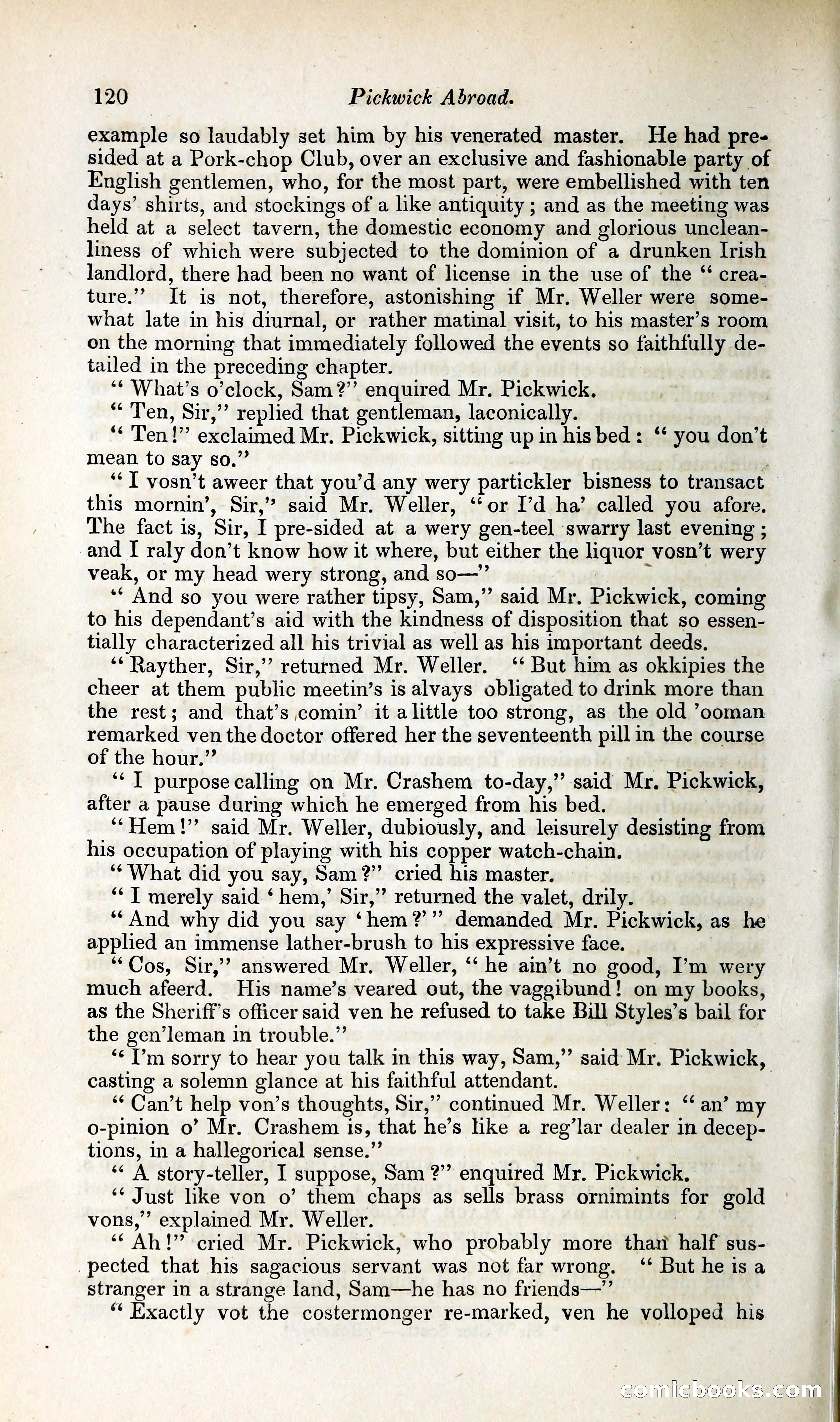 Pickwick Abroad: or, The Tour in France — page 161 of 392