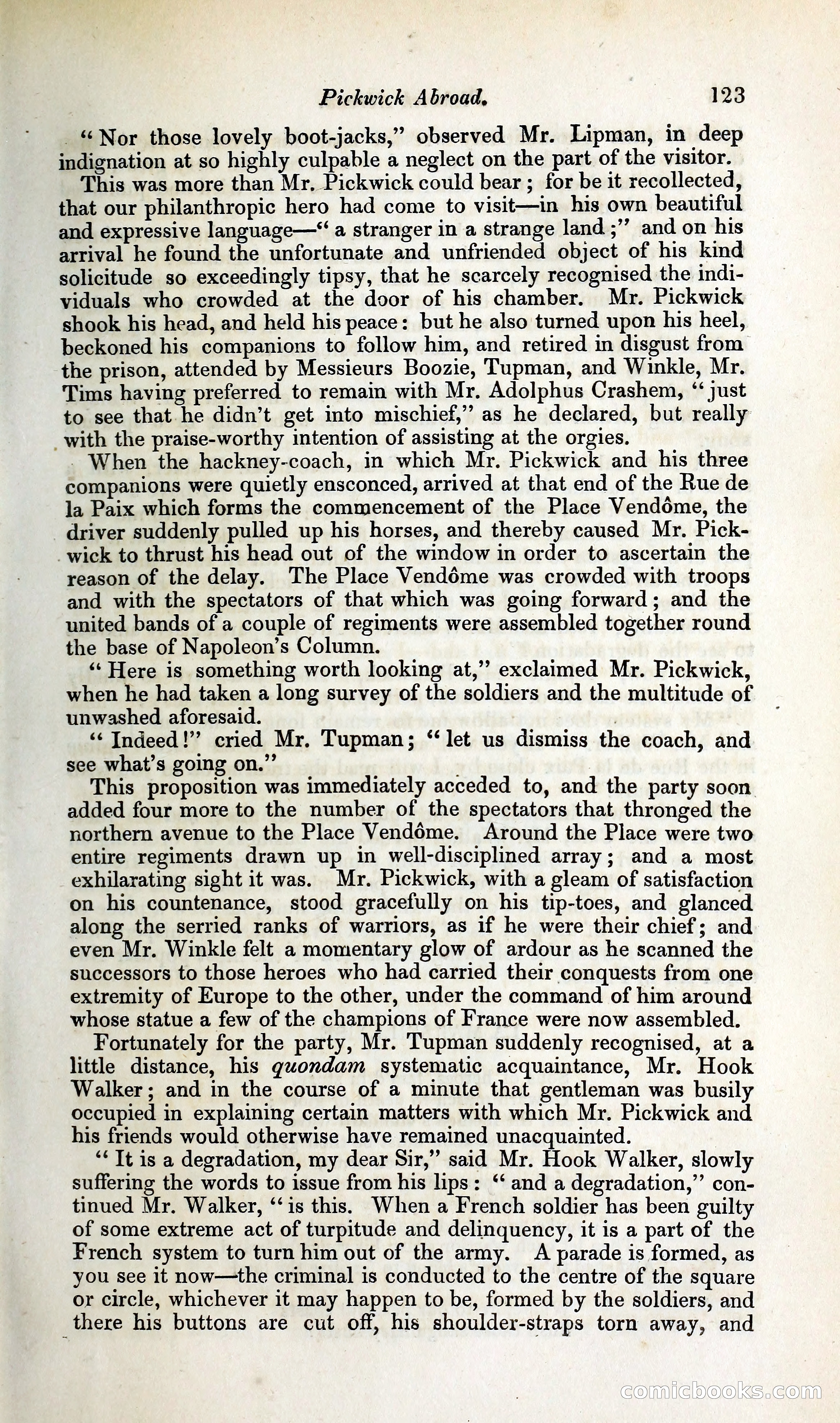 Pickwick Abroad: or, The Tour in France — page 164 of 392