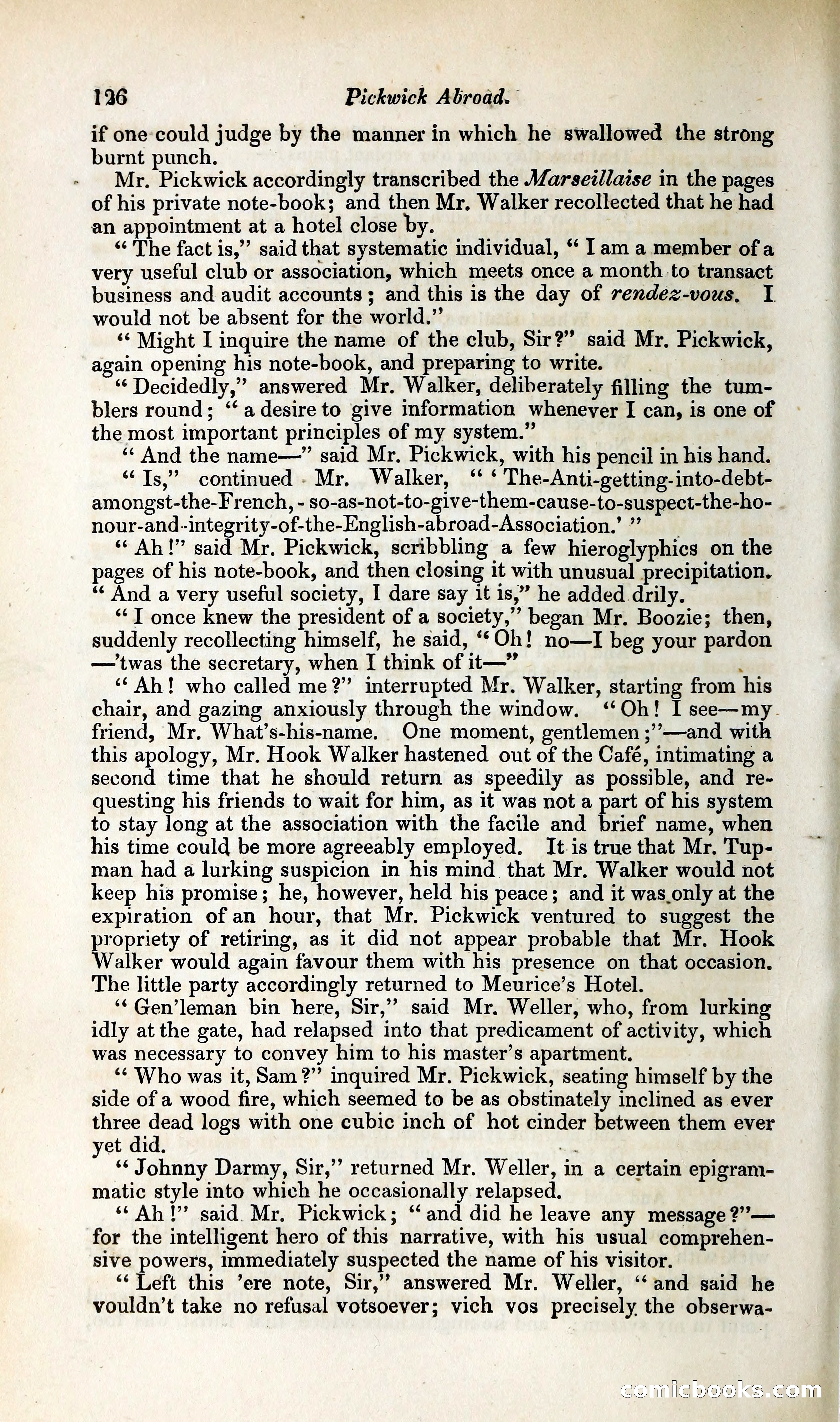 Pickwick Abroad: or, The Tour in France — page 167 of 392