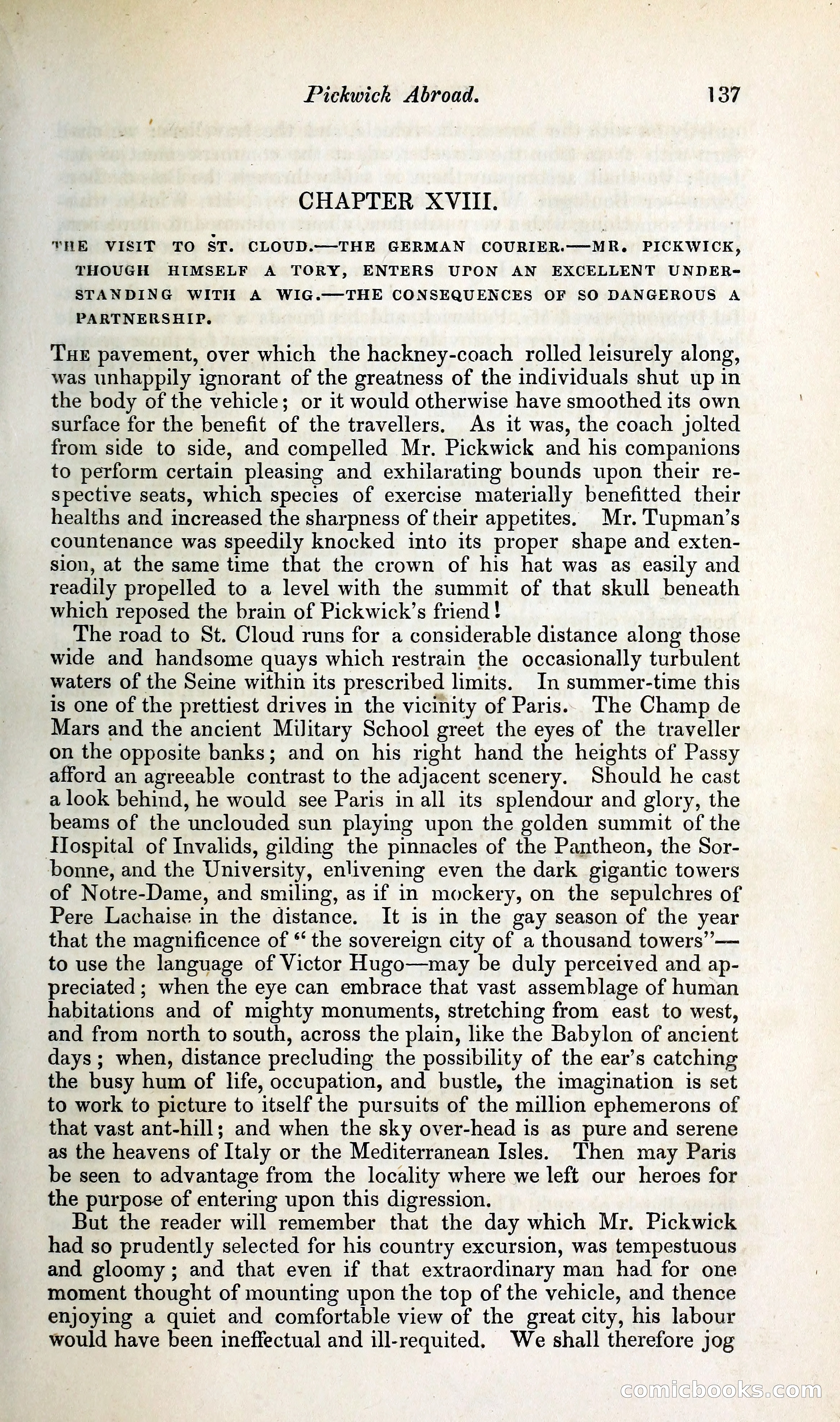 Pickwick Abroad: or, The Tour in France — page 180 of 392