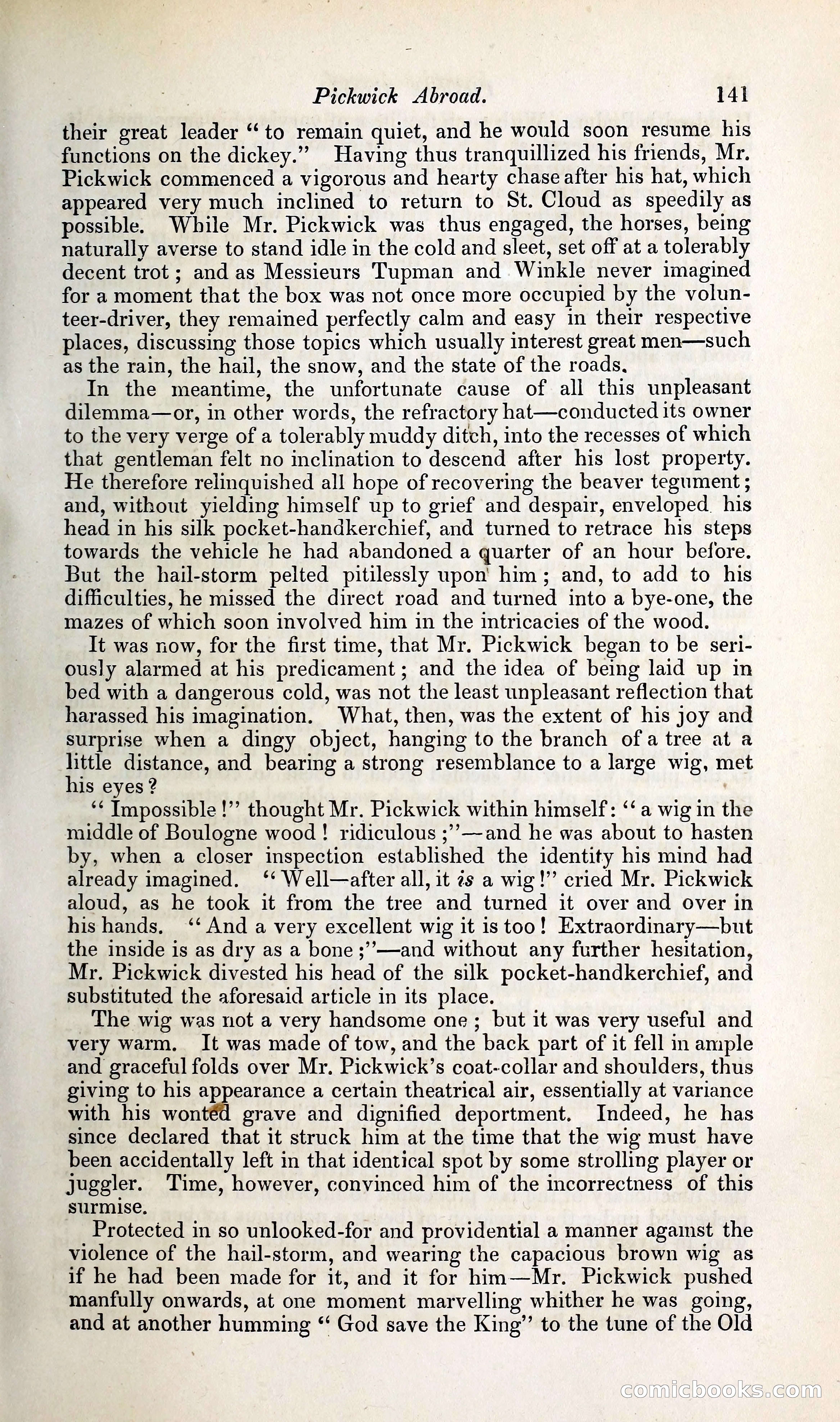 Pickwick Abroad: or, The Tour in France — page 184 of 392