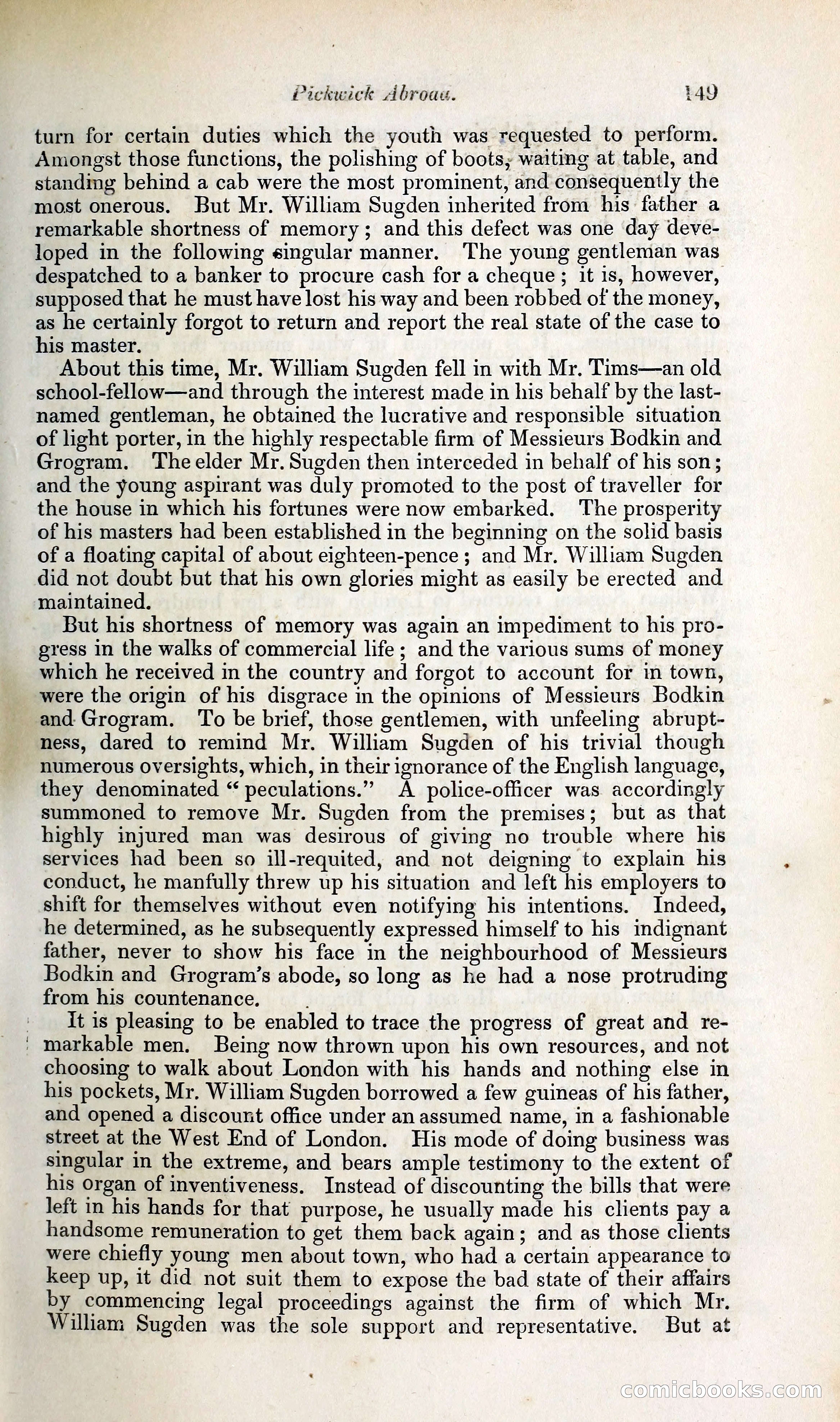 Pickwick Abroad: or, The Tour in France — page 194 of 392
