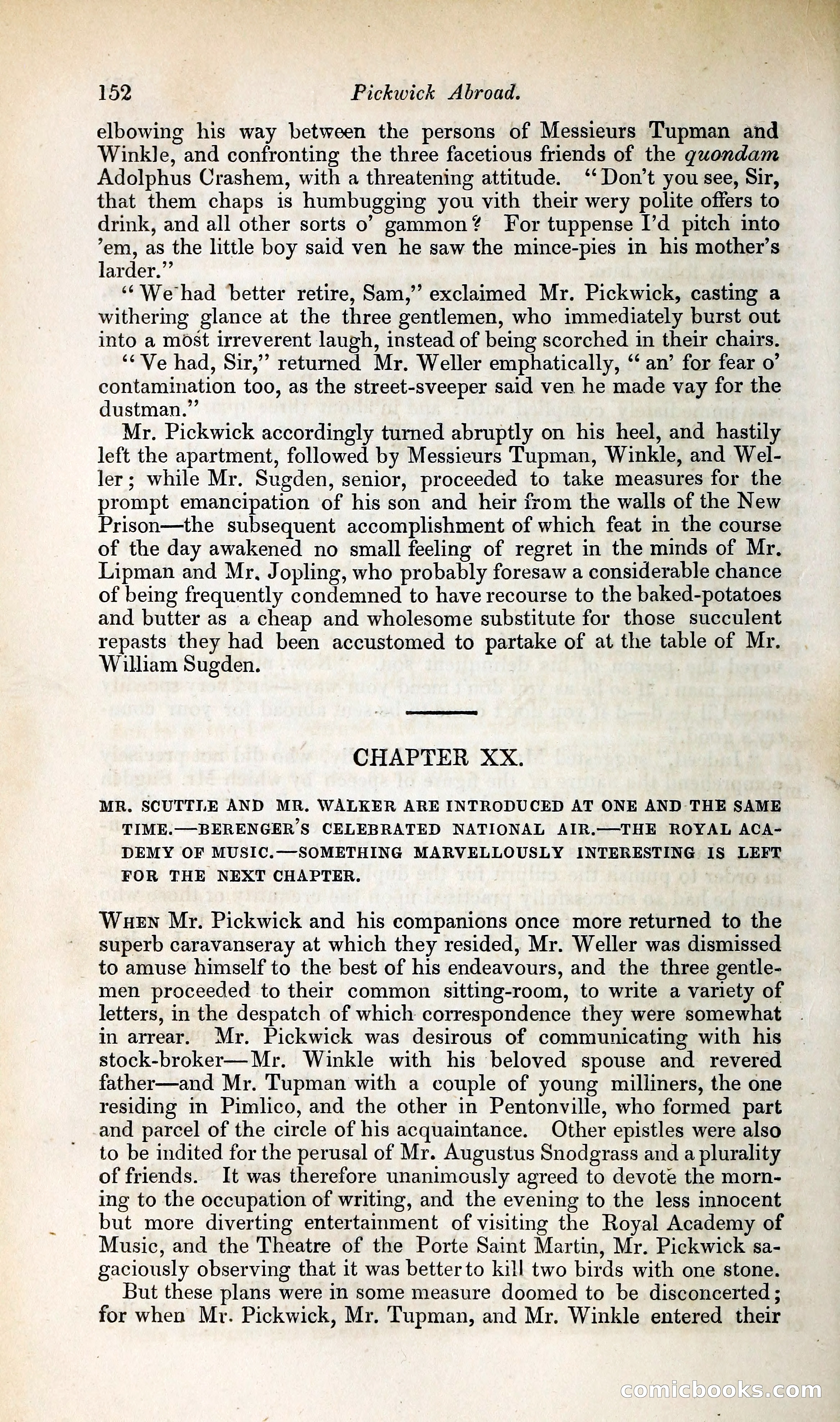 Pickwick Abroad: or, The Tour in France — page 197 of 392