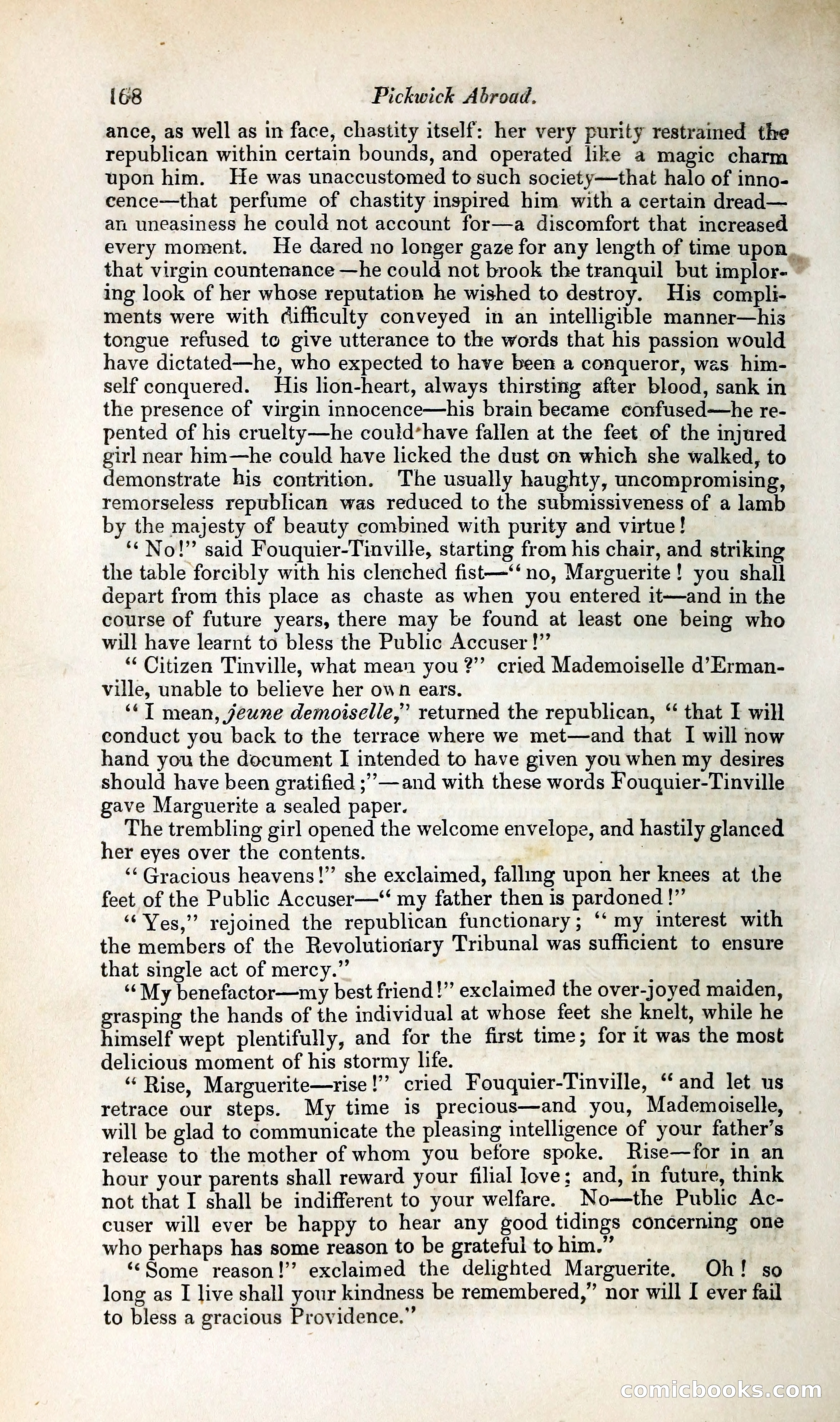 Pickwick Abroad: or, The Tour in France — page 215 of 392