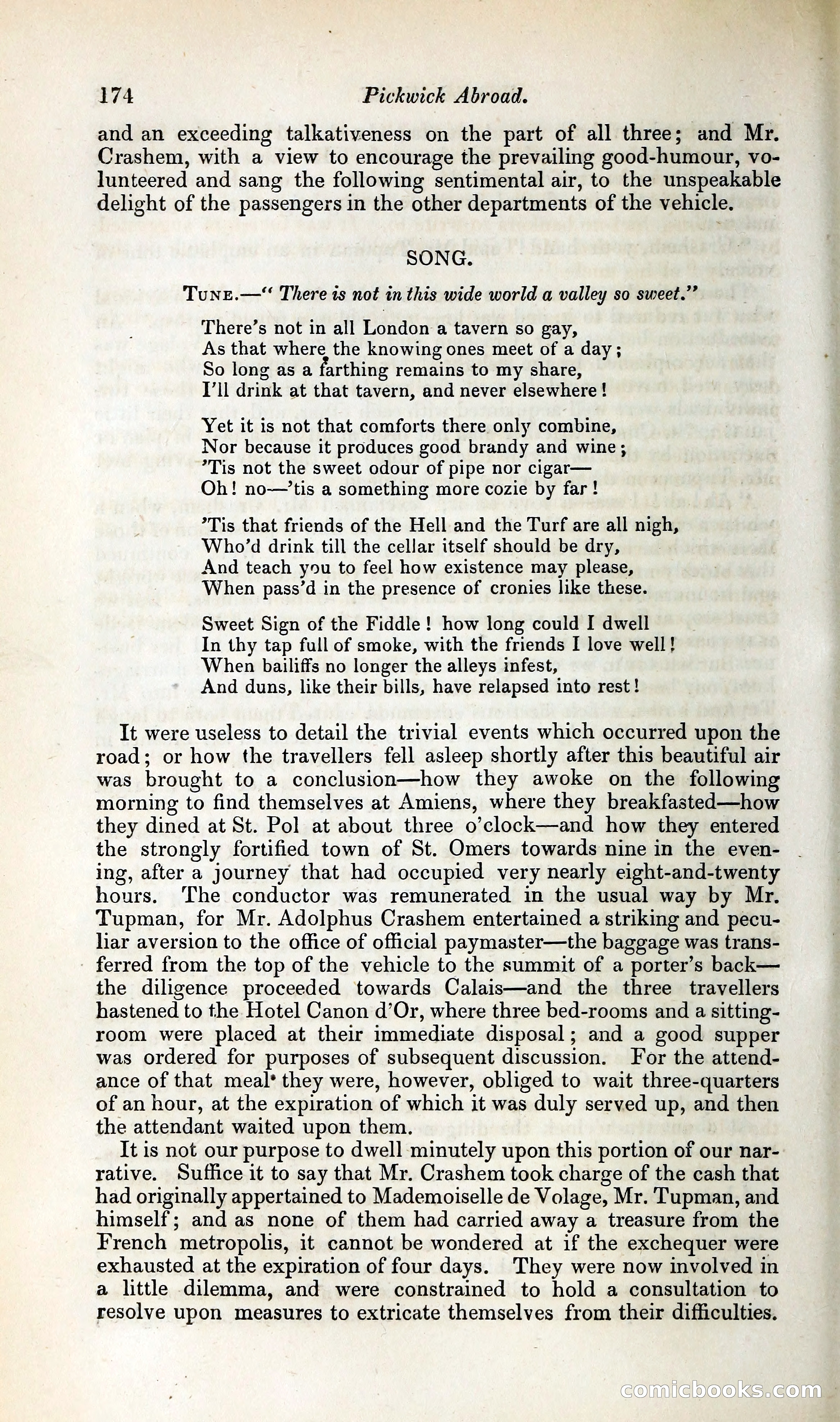 Pickwick Abroad: or, The Tour in France — page 221 of 392