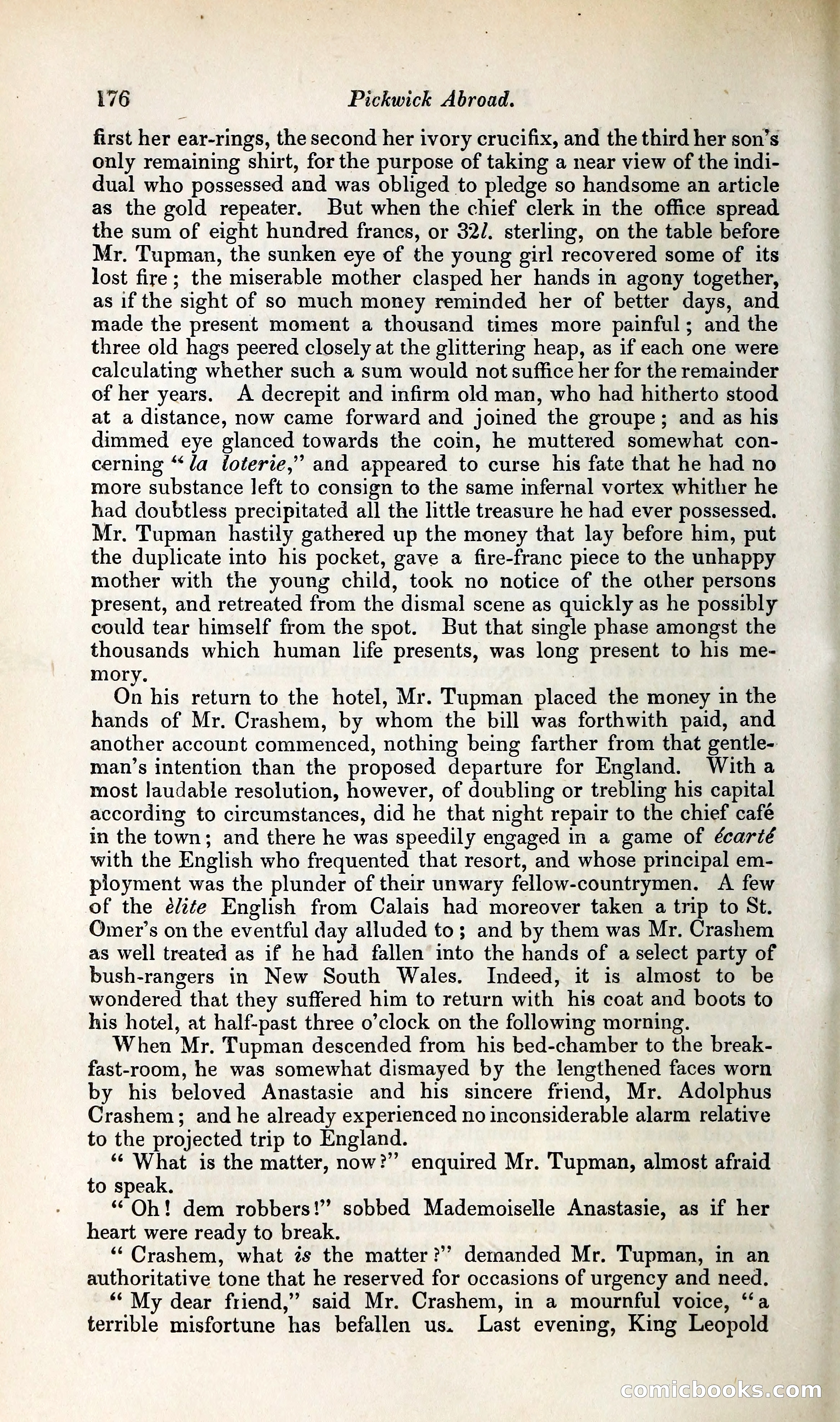 Pickwick Abroad: or, The Tour in France — page 223 of 392