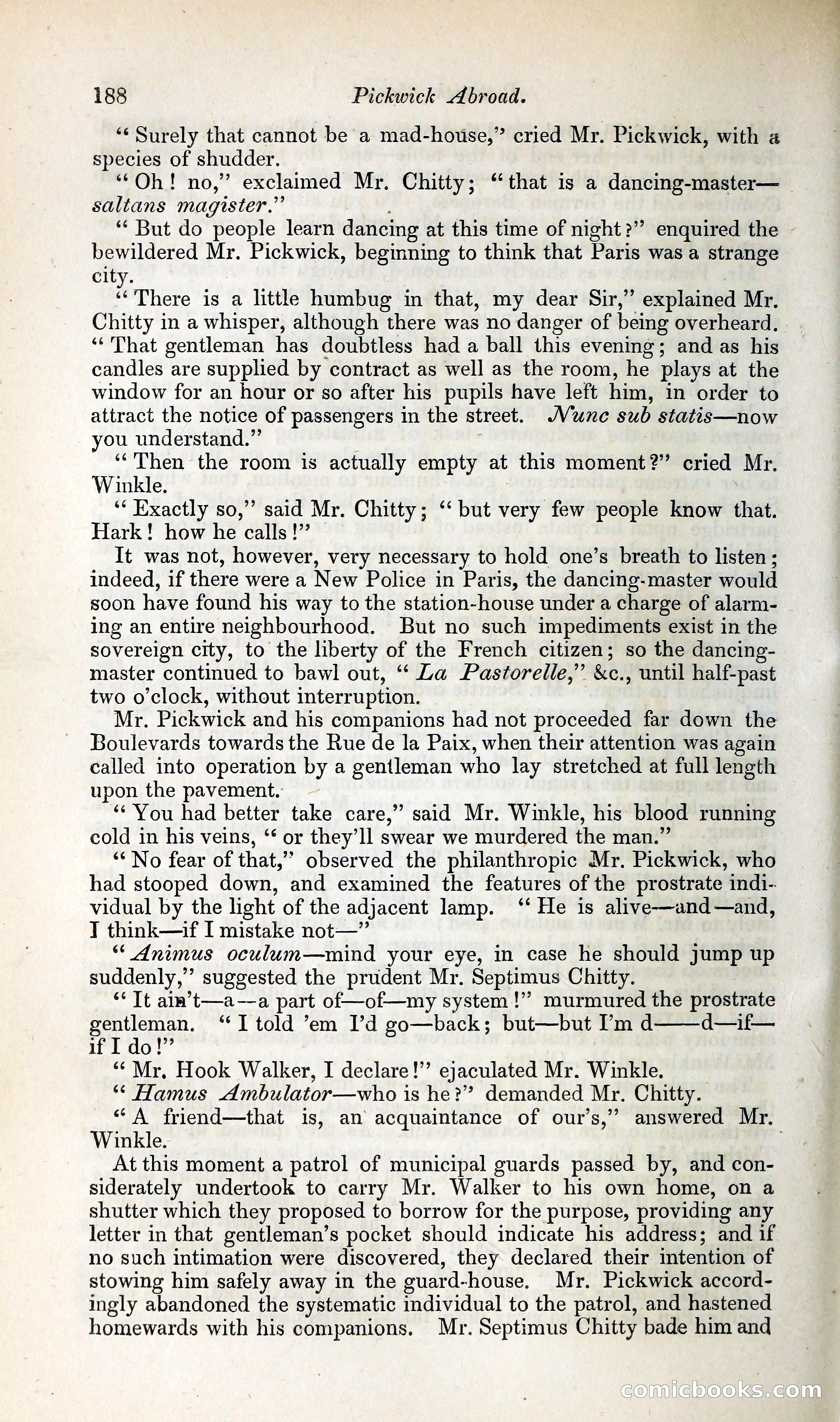Pickwick Abroad: or, The Tour in France — page 237 of 392