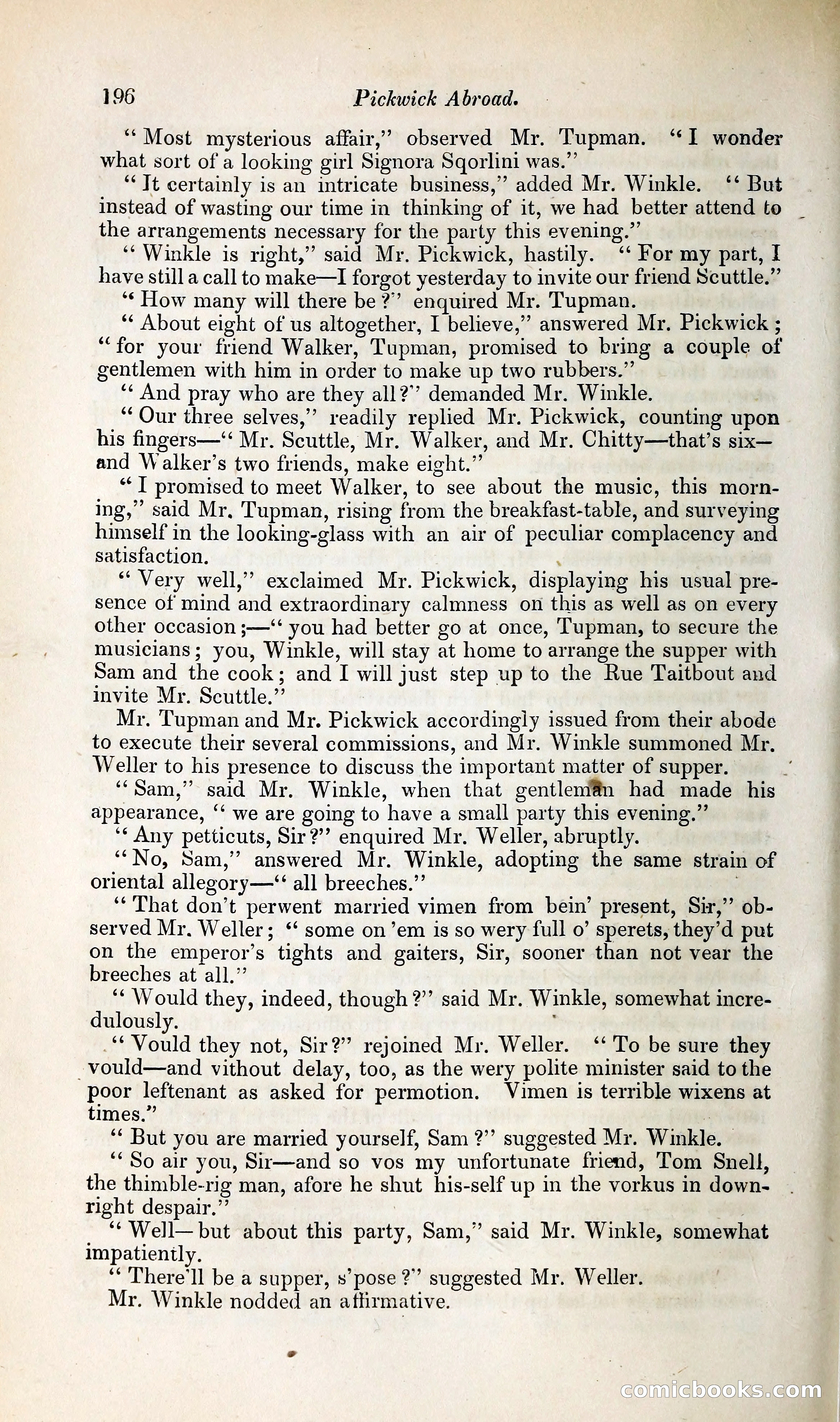 Pickwick Abroad: or, The Tour in France — page 245 of 392
