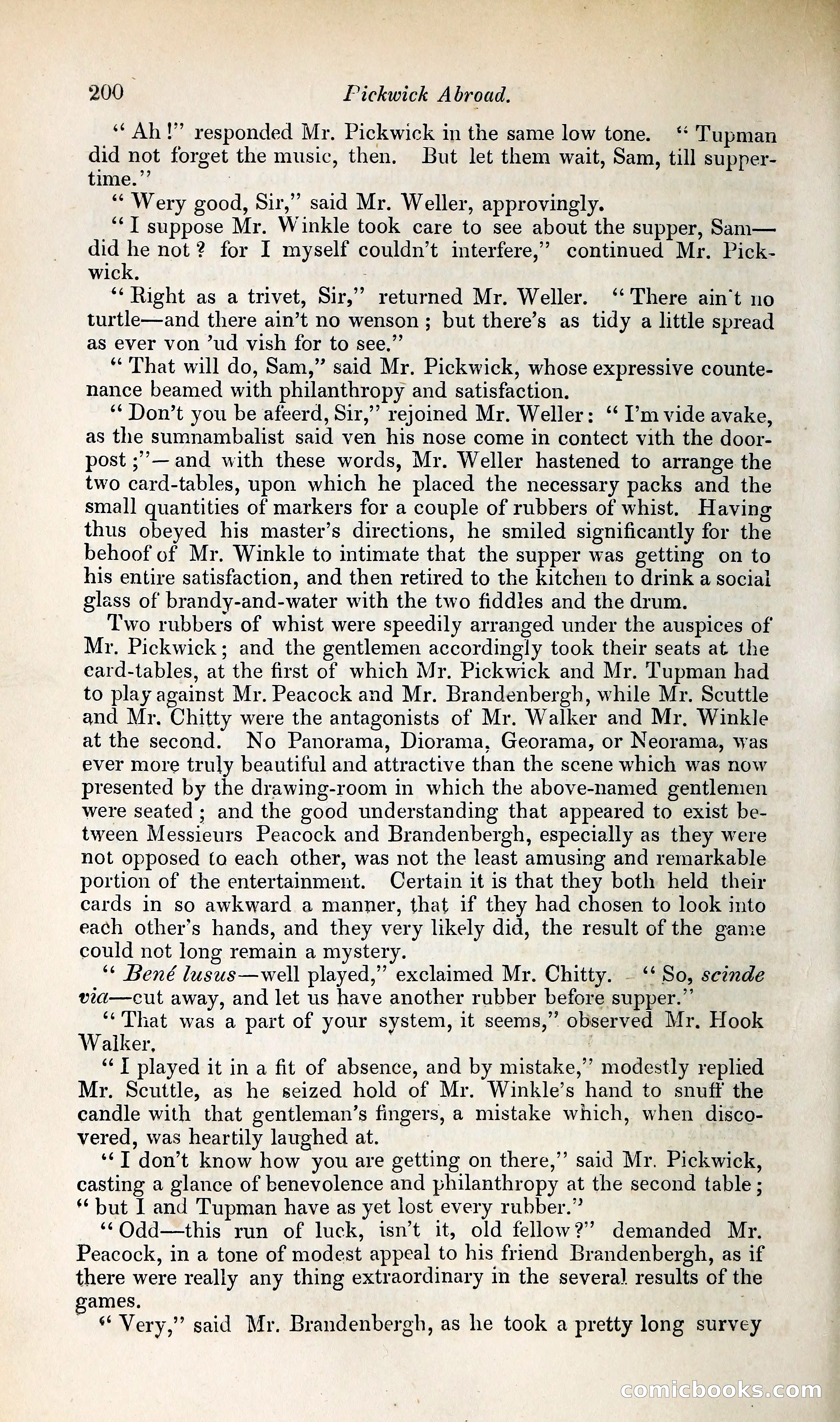 Pickwick Abroad: or, The Tour in France — page 249 of 392