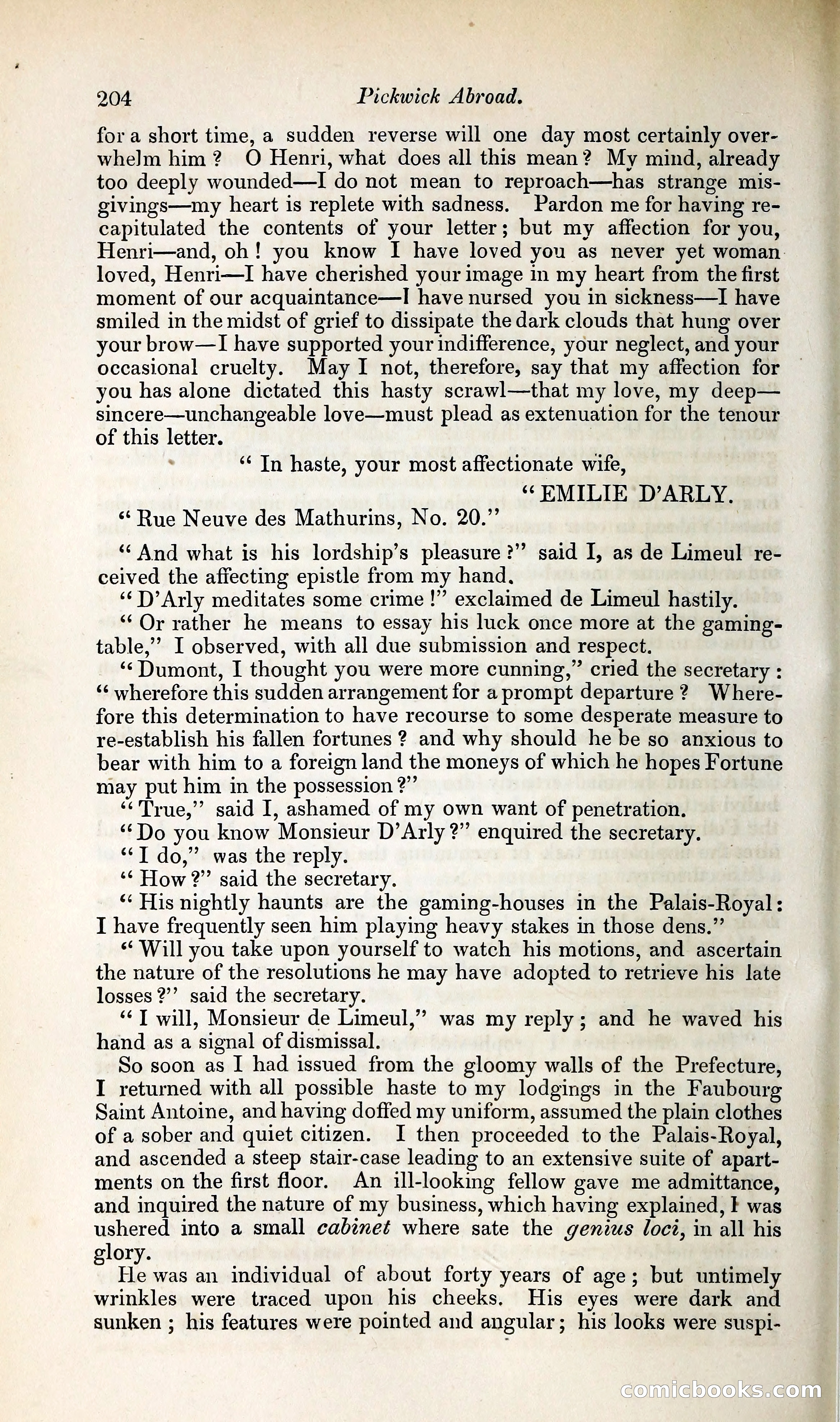 Pickwick Abroad: or, The Tour in France — page 253 of 392