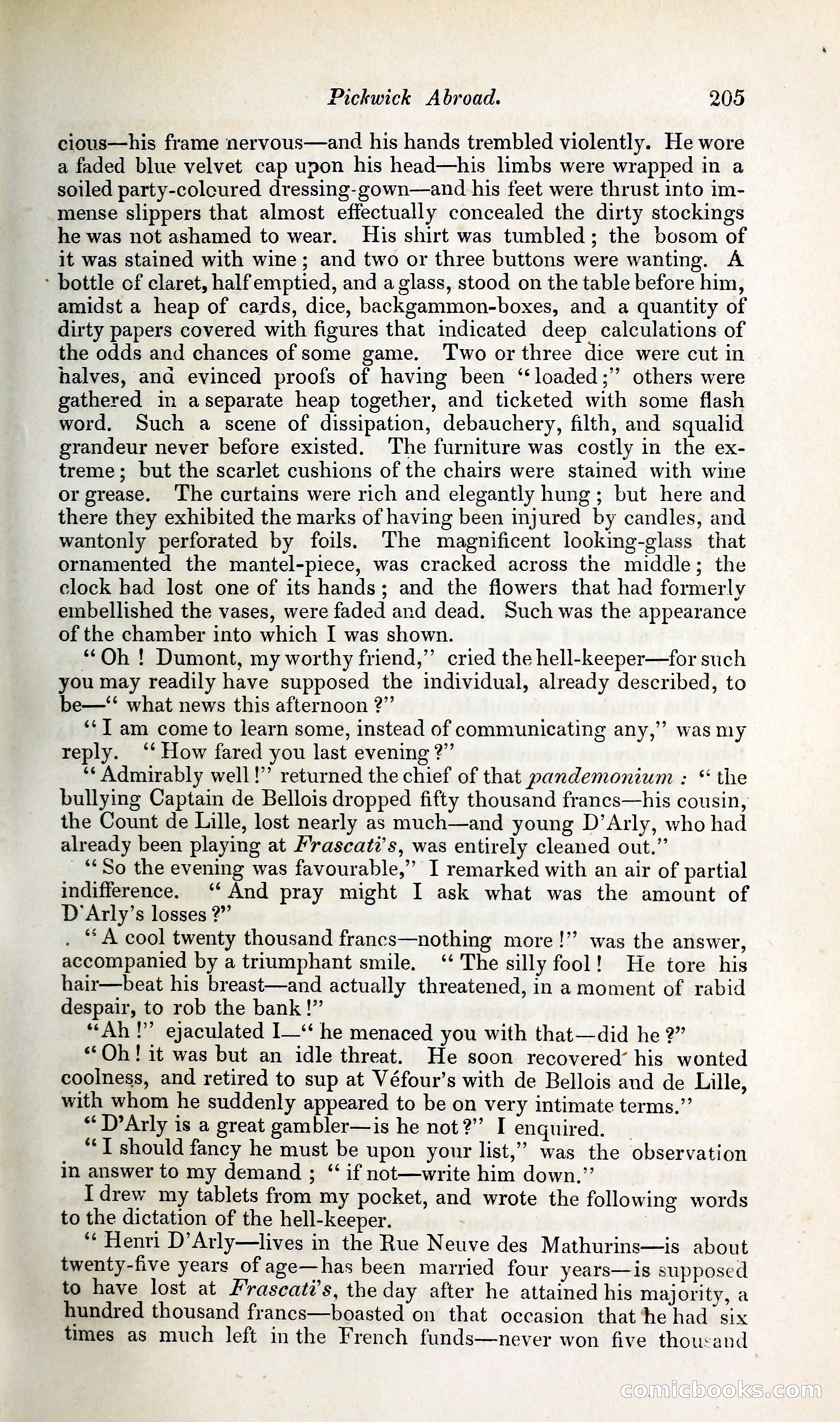 Pickwick Abroad: or, The Tour in France — page 254 of 392